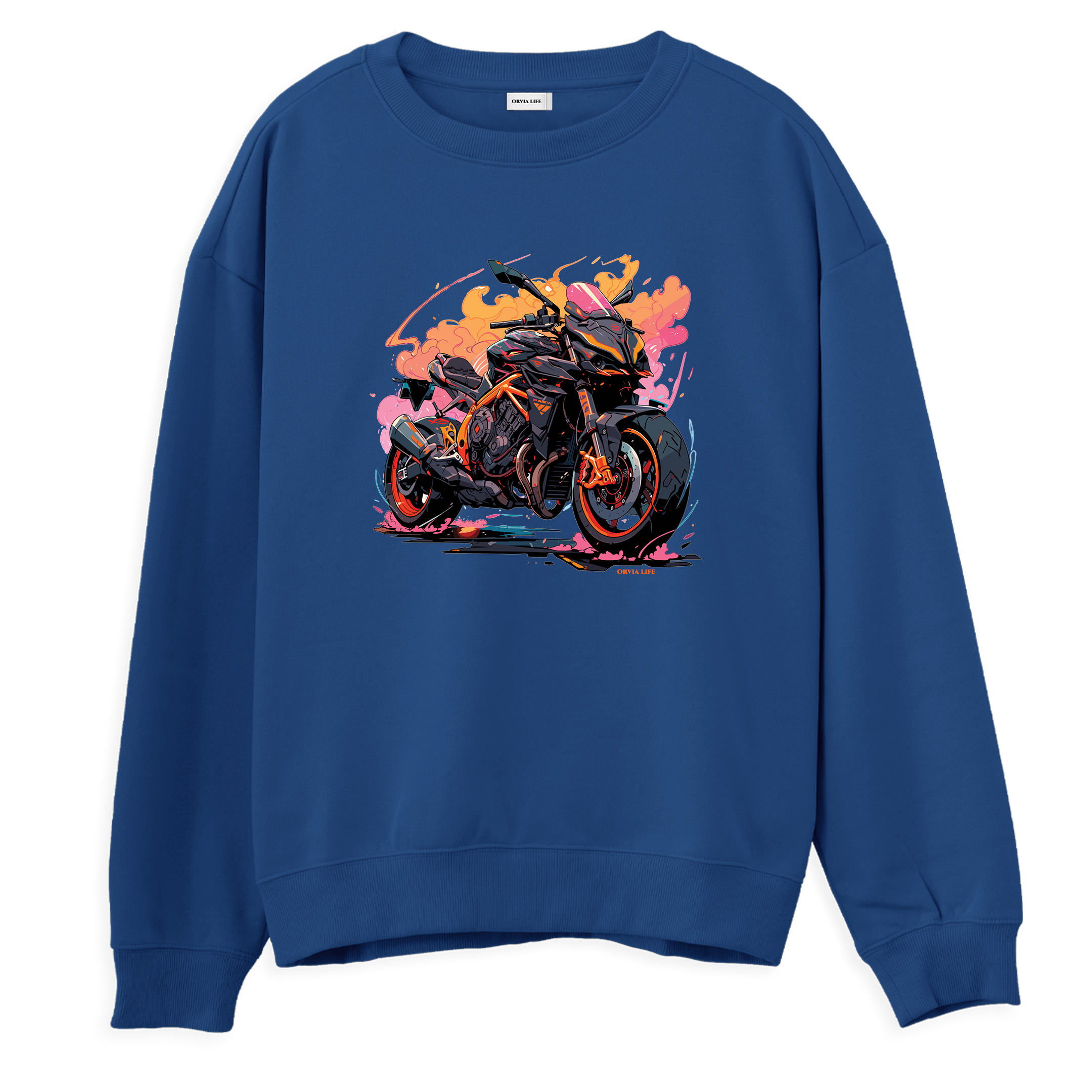 Naked%20-%20Regular%20Sweatshirt%20Royal%20Mavi