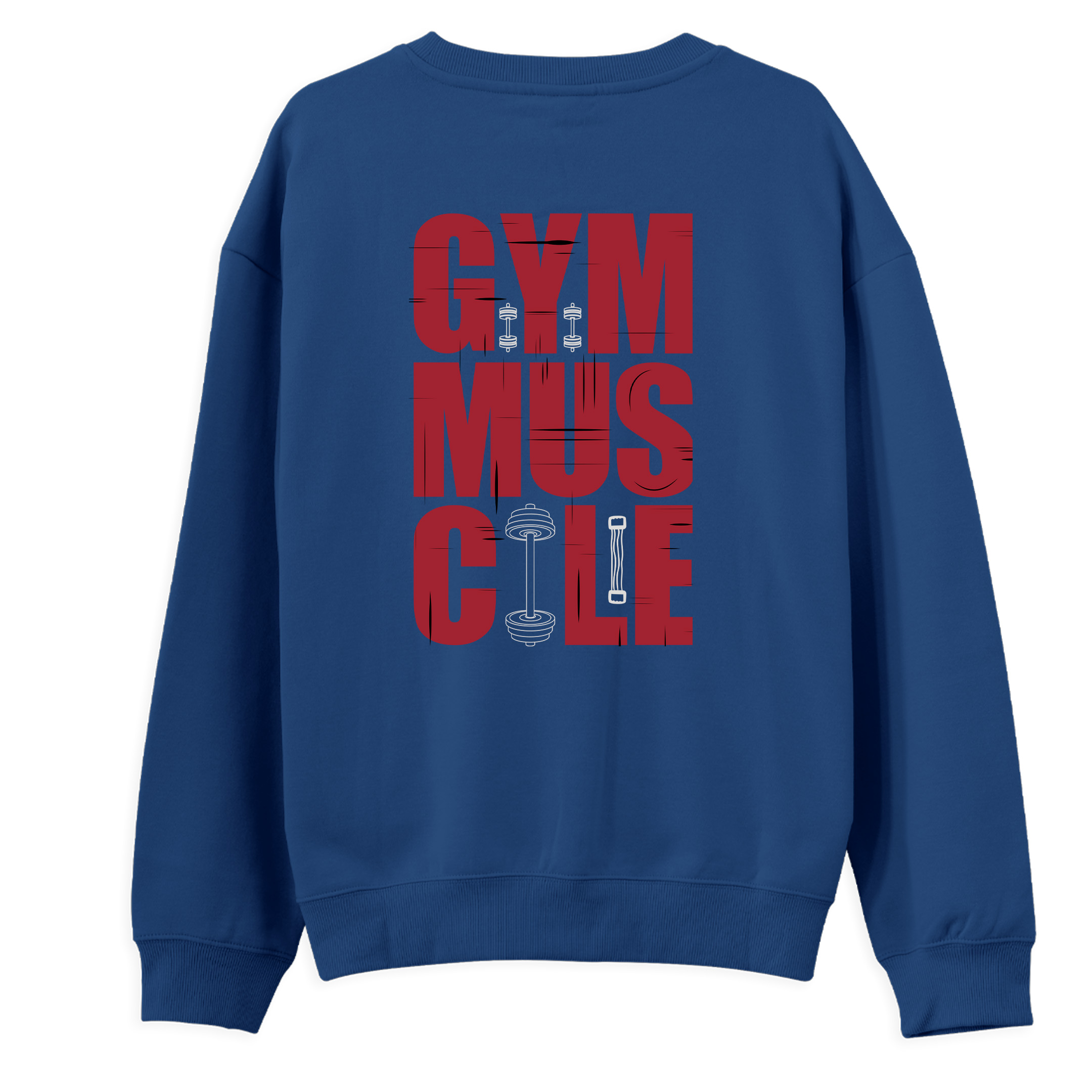 GYM%20Muscle%20-%20Regular%20Sweatshirt%20Royal%20Mavi