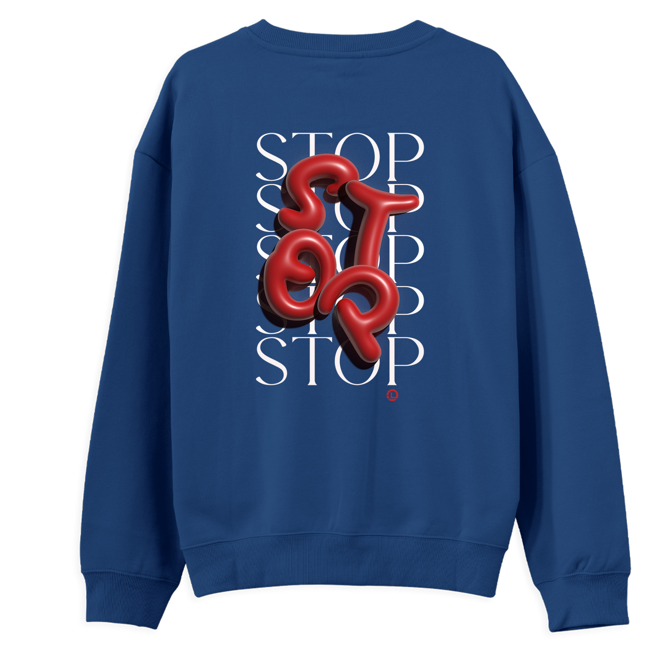 Stop%20-%20Regular%20Sweatshirt%20Royal%20Mavi