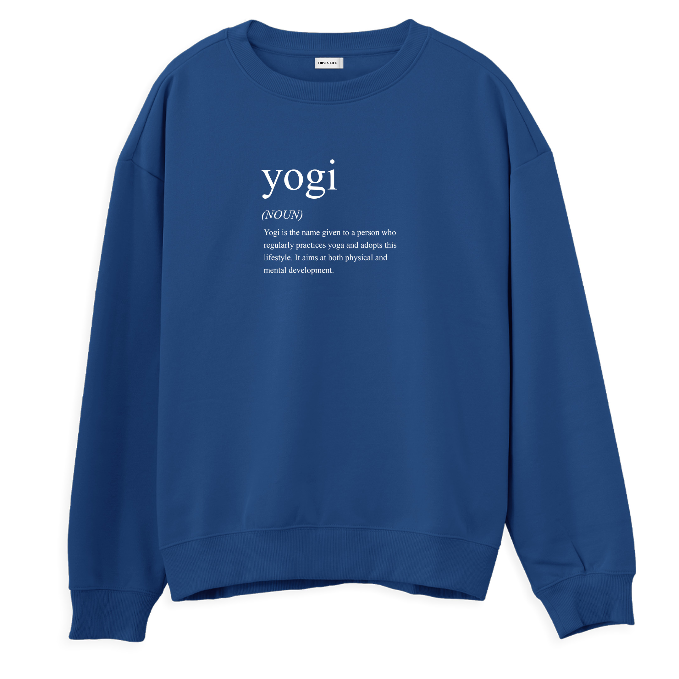 Yogi%20-%20Regular%20Sweatshirt%20Royal%20Mavi