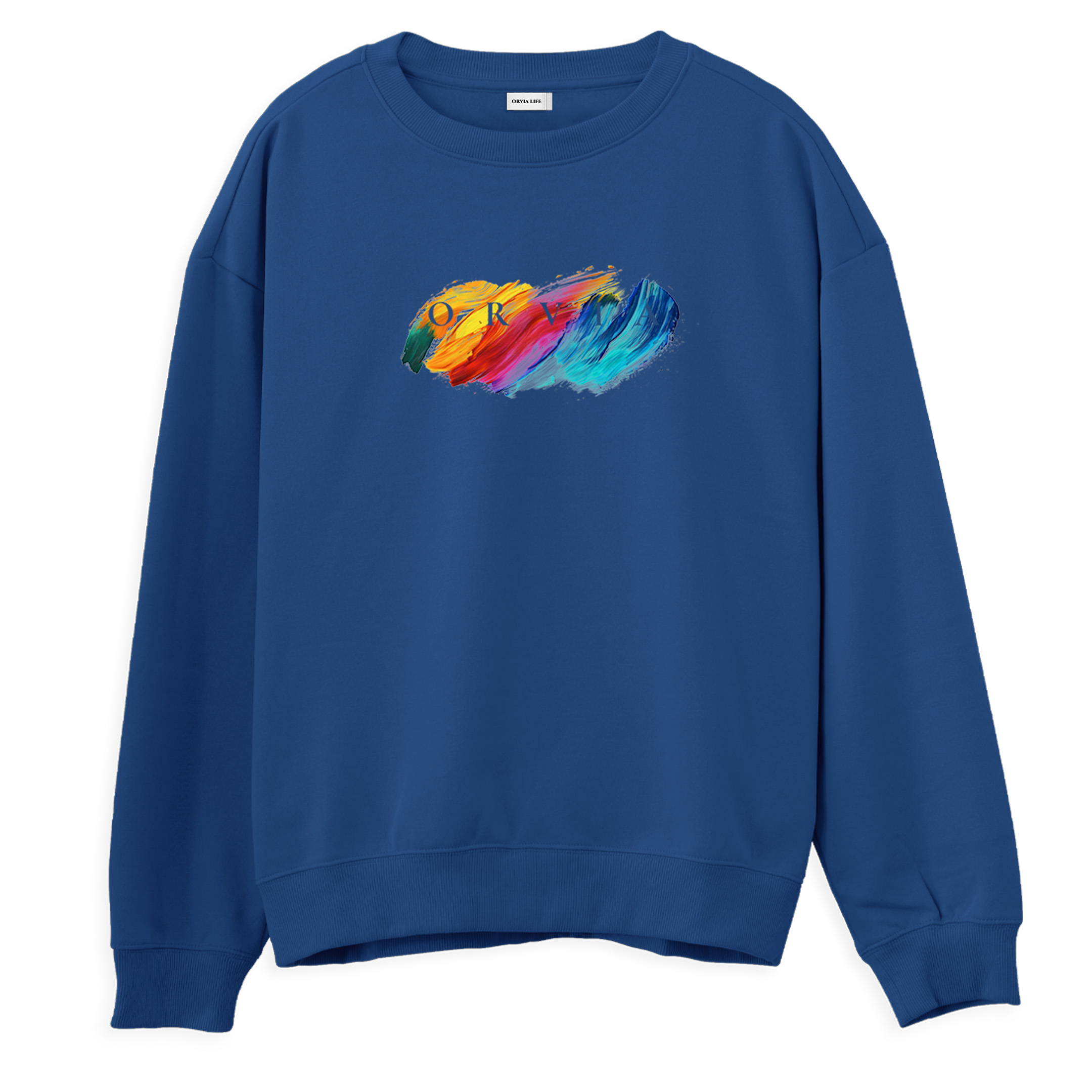 Stroke%20-%20Regular%20Sweatshirt%20Royal%20Mavi