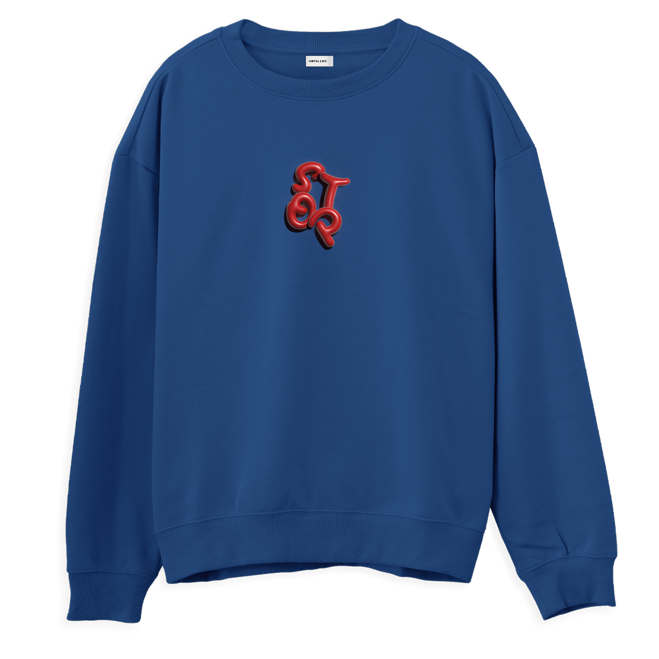 Stop%20-%20Regular%20Sweatshirt%20Royal%20Mavi