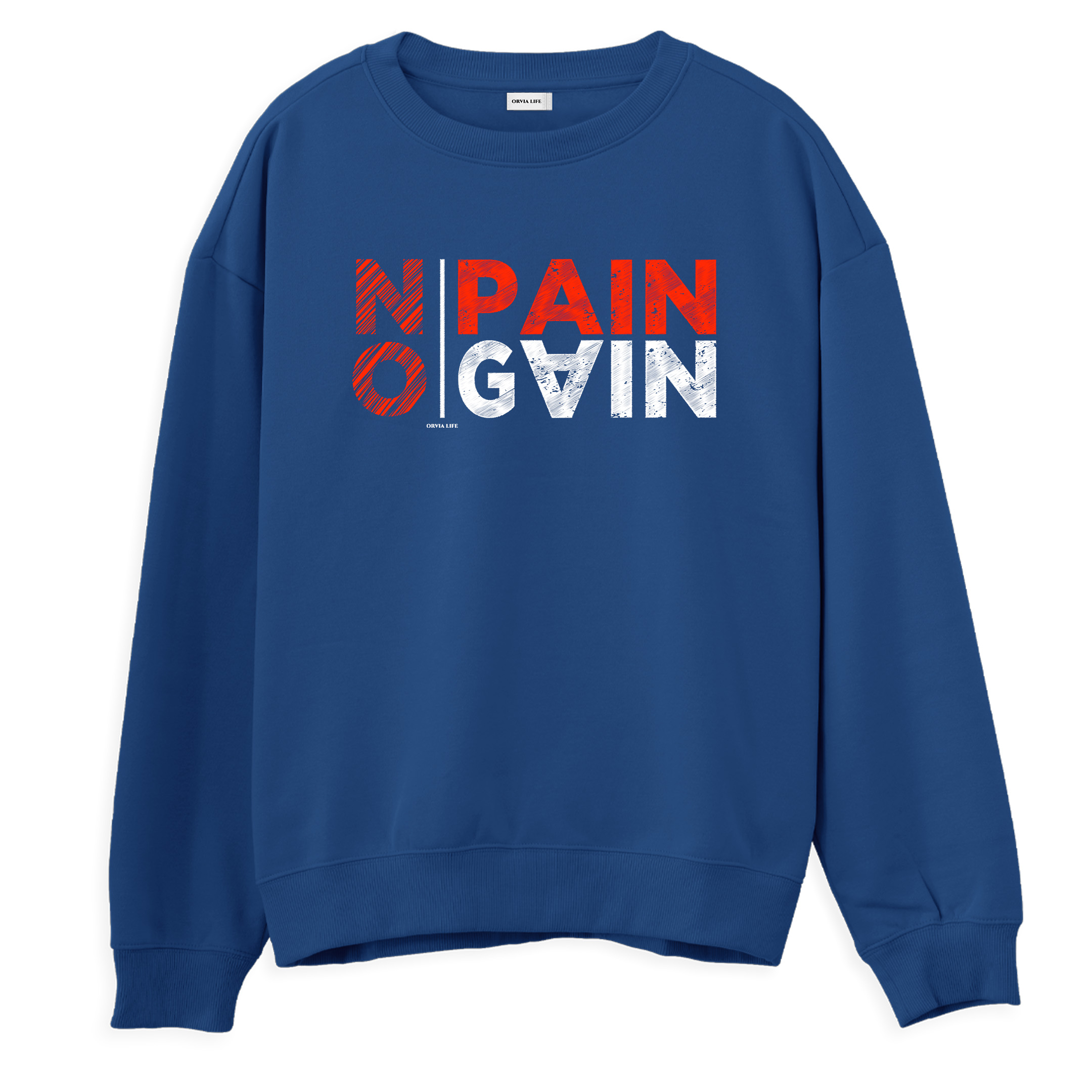 No%20Pain%20No%20Gain%20-%20Regular%20Sweatshirt%20Royal%20Mavi