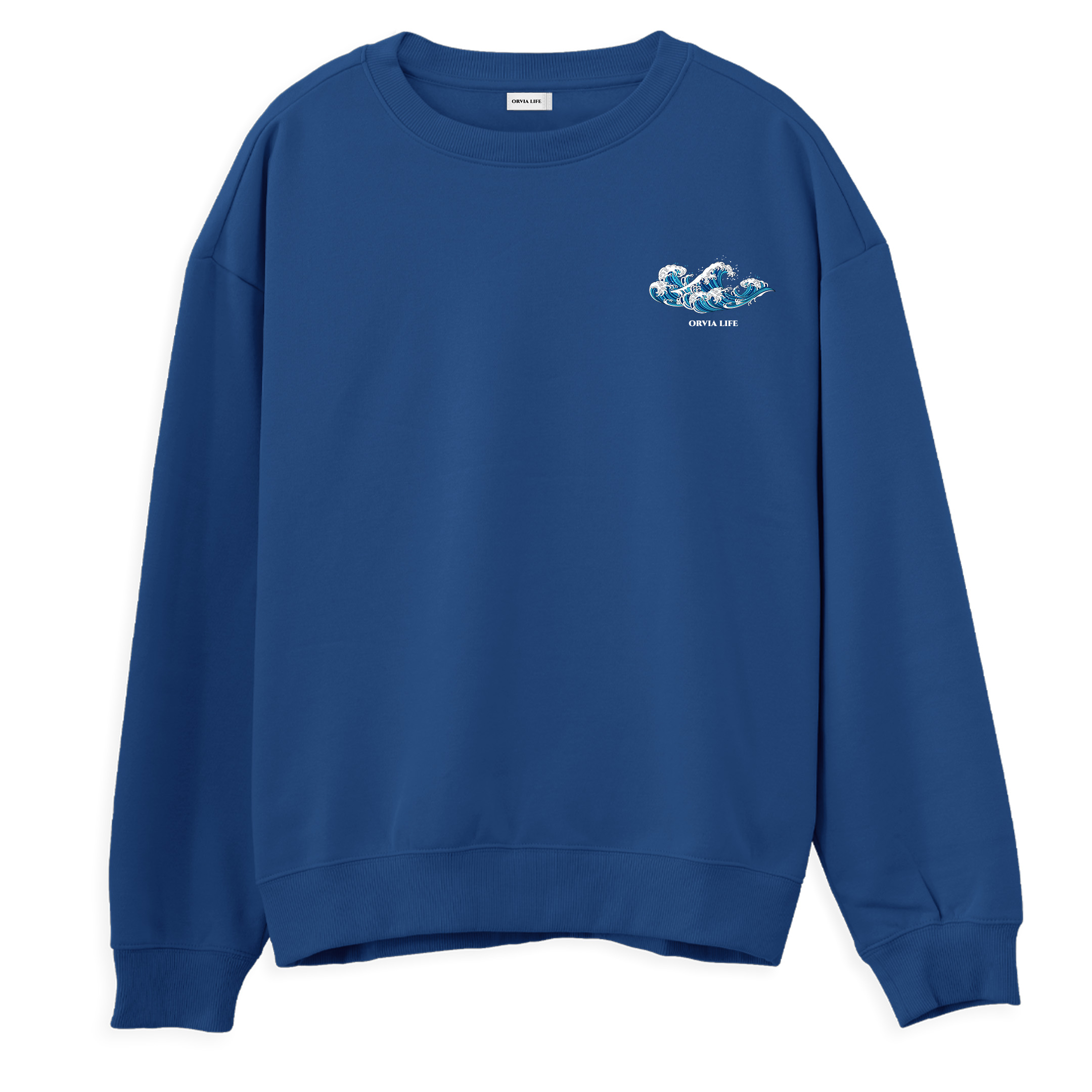 Wave%20-%20Regular%20Sweatshirt%20Royal%20Mavi