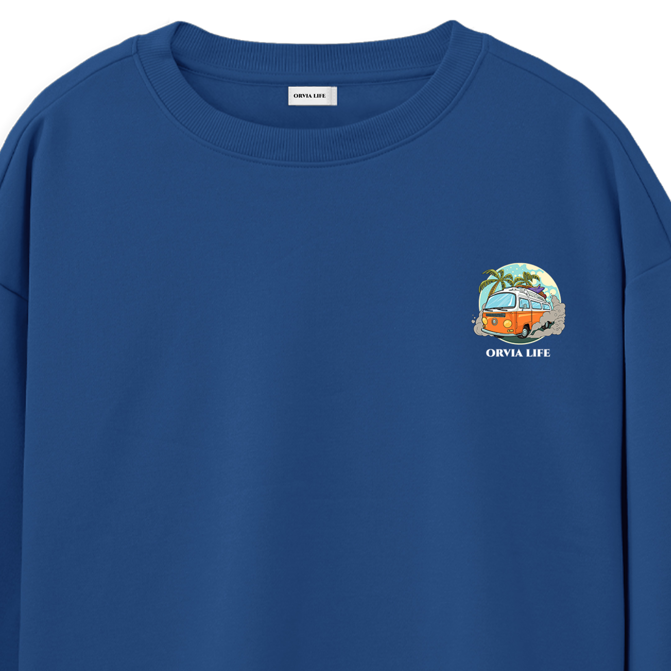 Caravan%20-%20Regular%20Sweatshirt%20Royal%20Mavi