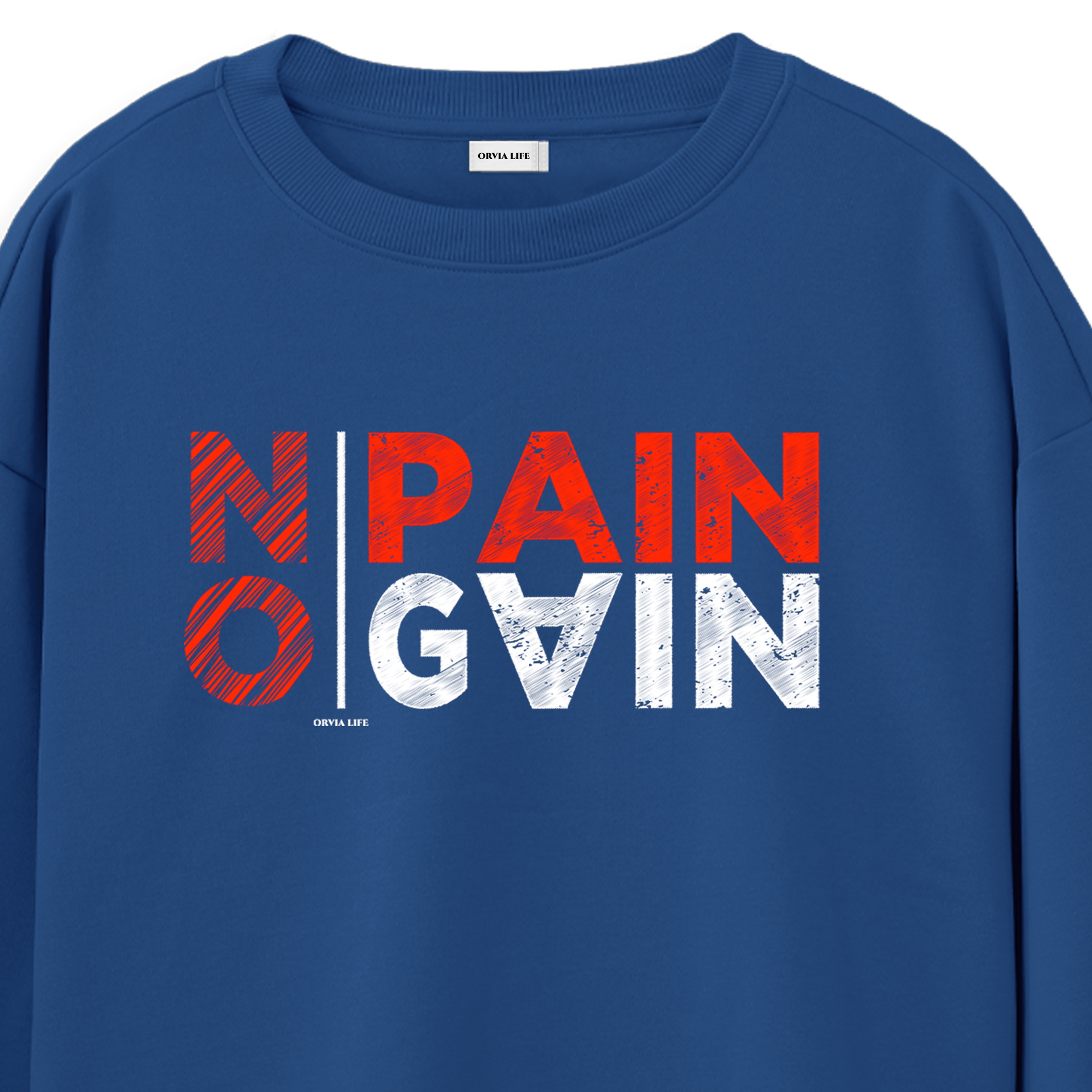 No%20Pain%20No%20Gain%20-%20Regular%20Sweatshirt%20Royal%20Mavi