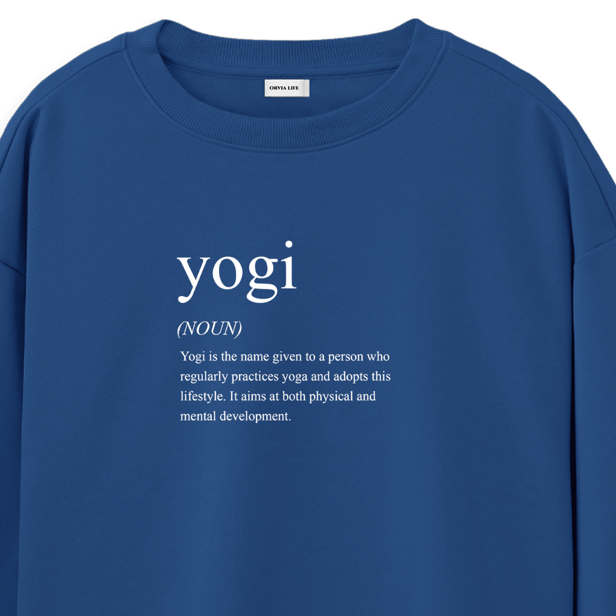 Yogi%20-%20Regular%20Sweatshirt%20Royal%20Mavi