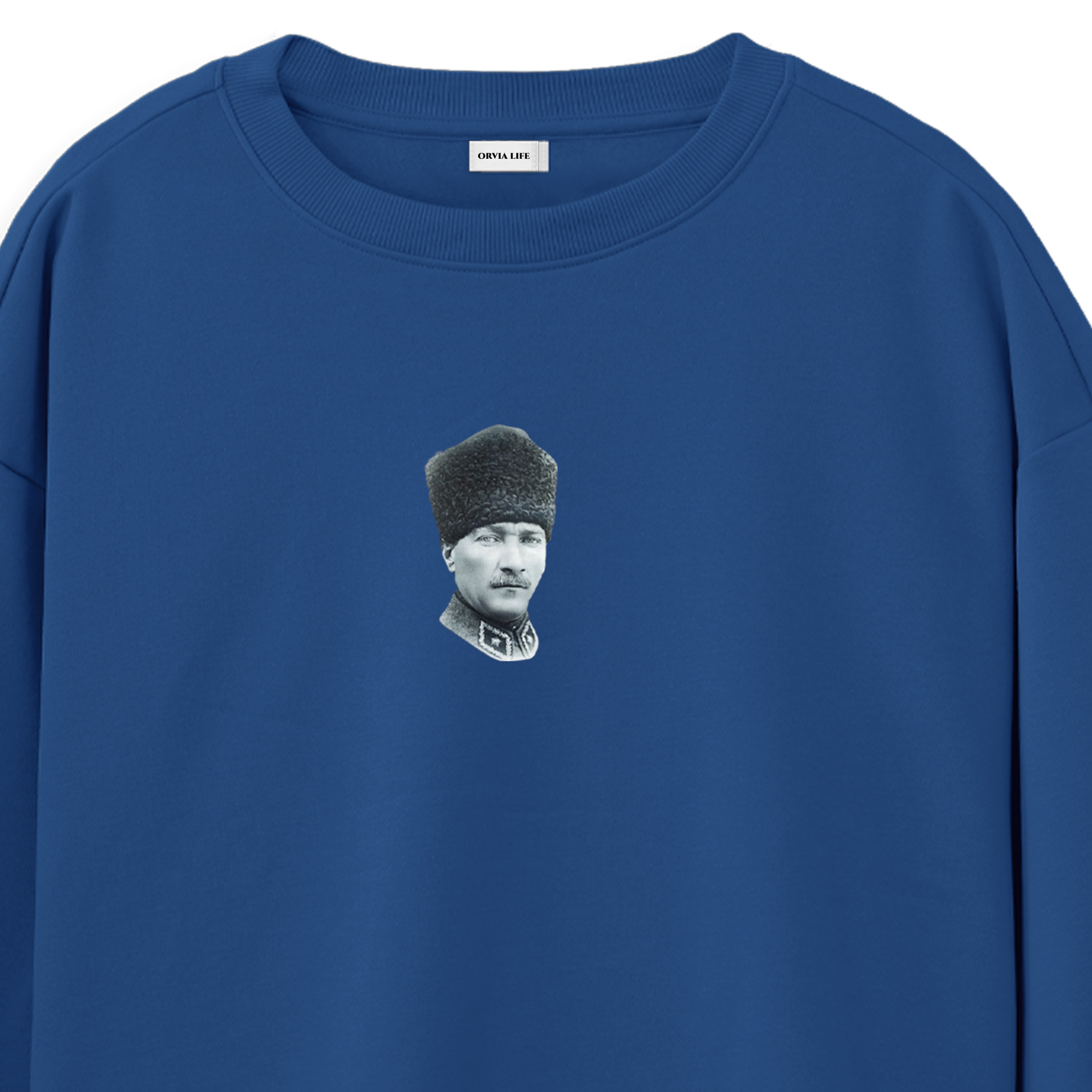 ATATÜRK%20-%20Regular%20Sweatshirt%20Royal%20Mavi