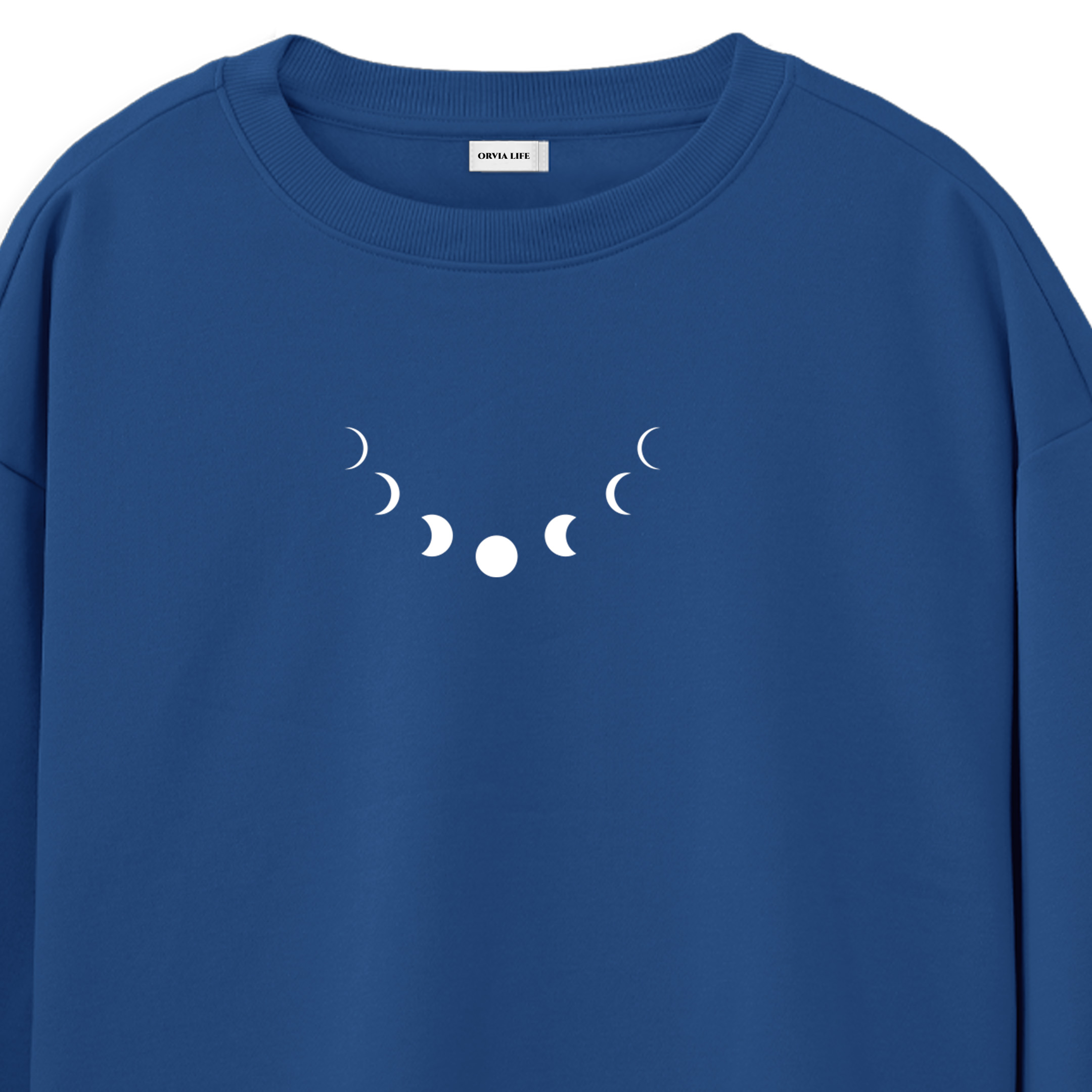 Lunar%20Cycle%20-%20Regular%20Sweatshirt%20Royal%20Mavi