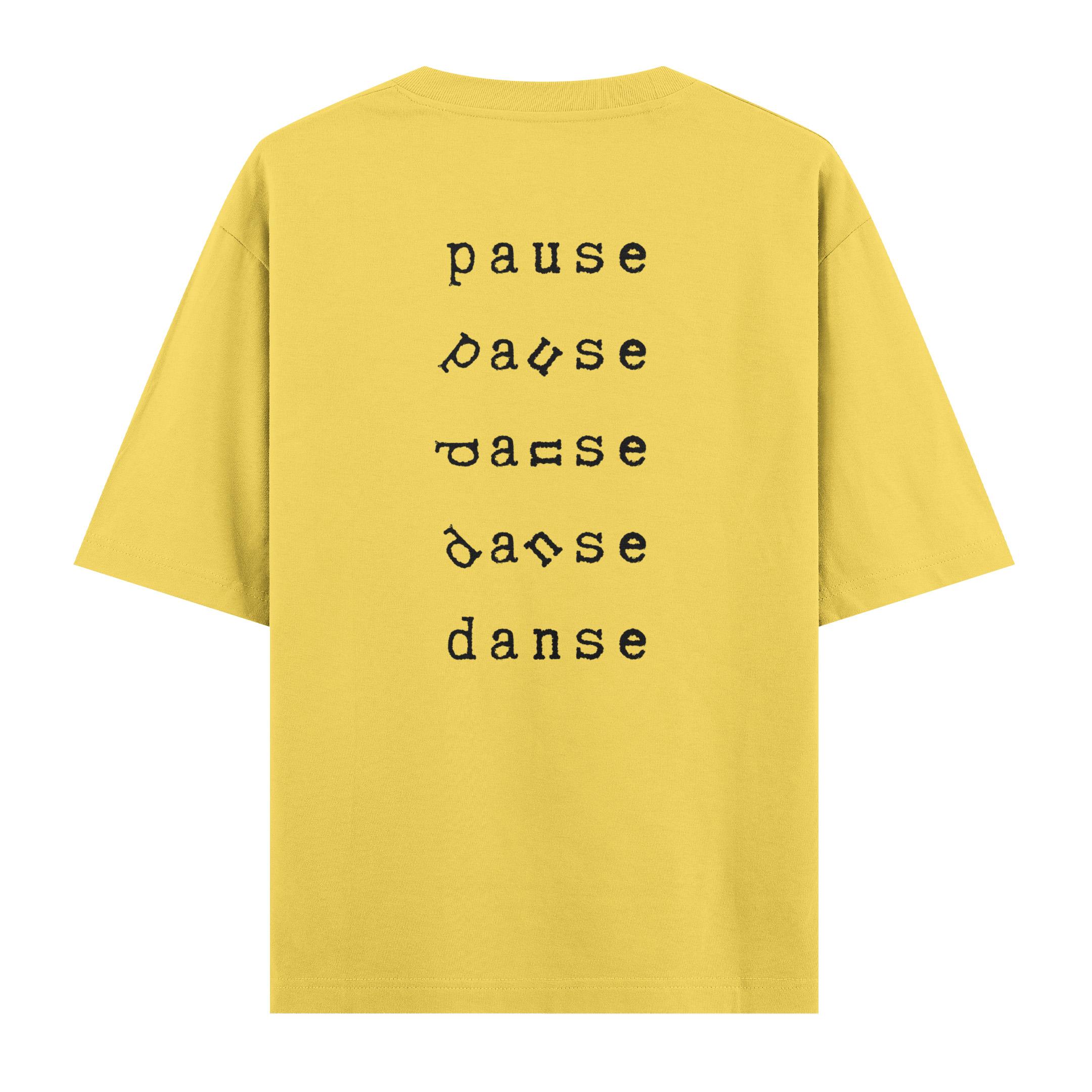 Danse%20-%20Oversize%20T-shirt%20Sarı