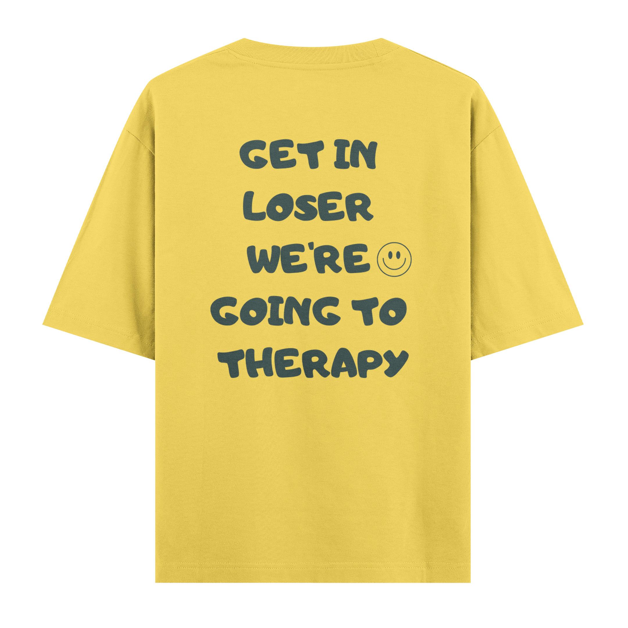 Therapy%20-%20Oversize%20T-shirt%20Sarı