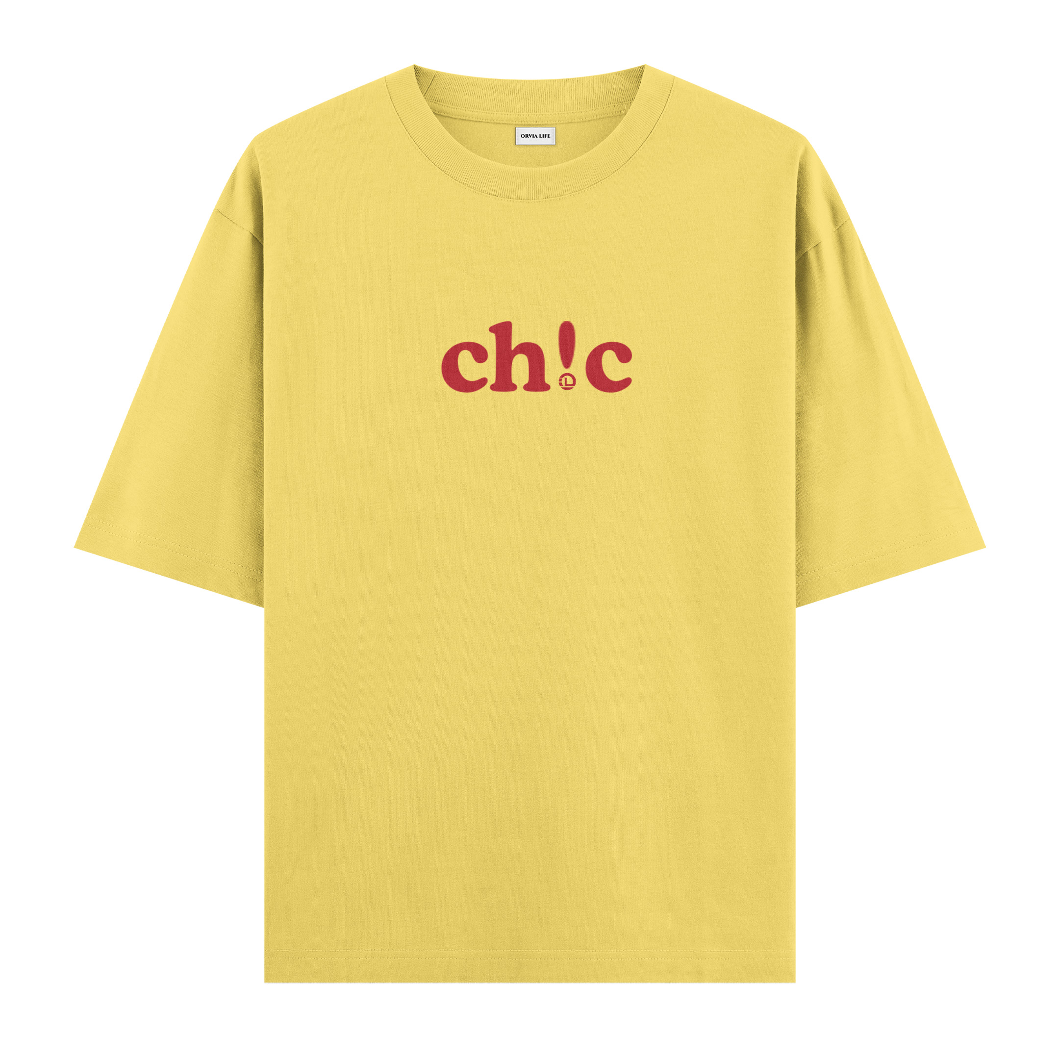 Ch!c%20-%20Oversize%20T-shirt%20Sarı