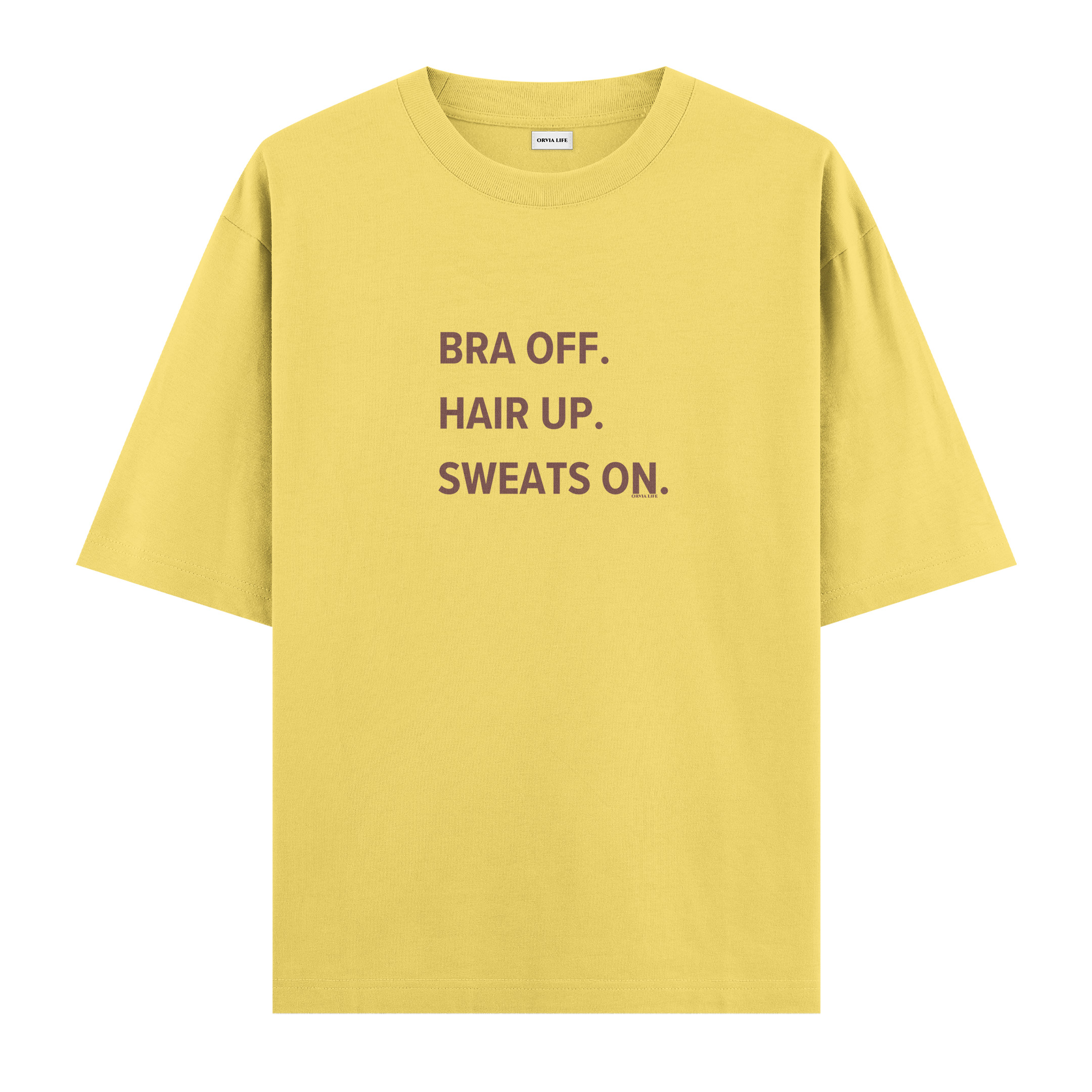 Bra%20Off%20Hair%20Up%20Sweats%20On%20-%20Oversize%20T-shirt%20Sarı