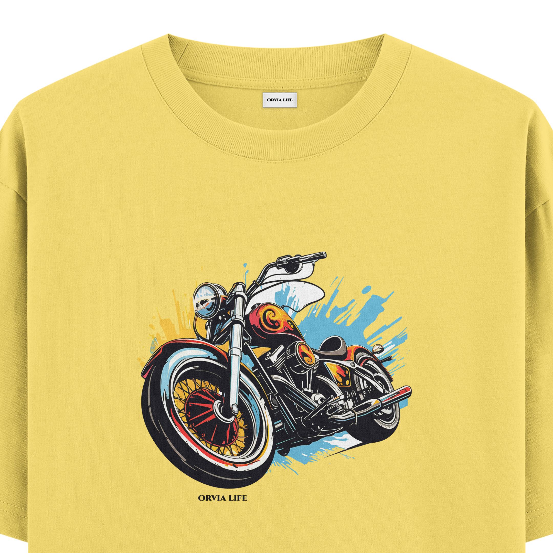 Bike%20-%20Oversize%20T-shirt%20Sarı