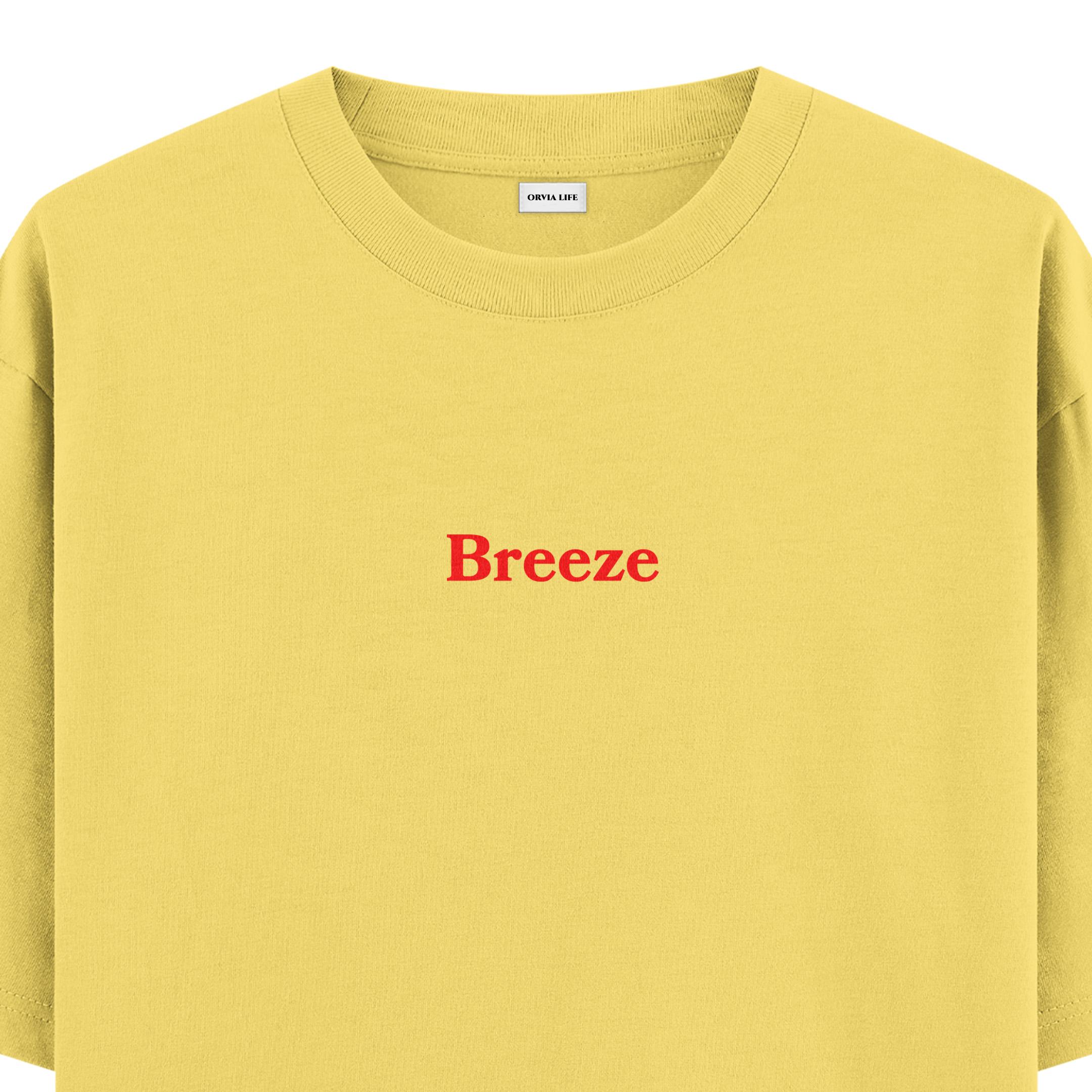 Breeze%20-%20Oversize%20T-shirt%20Sarı