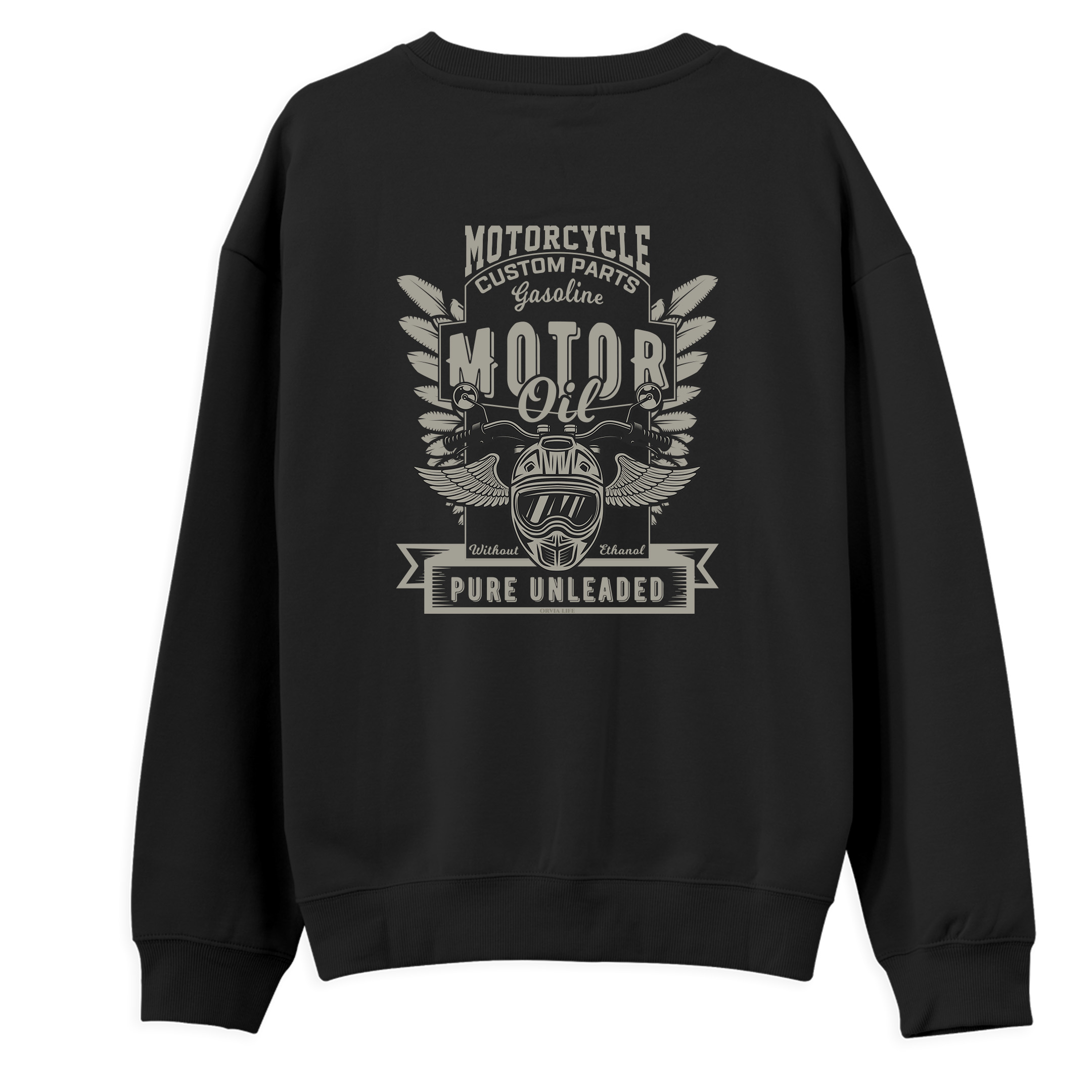 Motorcycle%20Custom%20Parts%20-%20Regular%20Sweatshirt%20Siyah