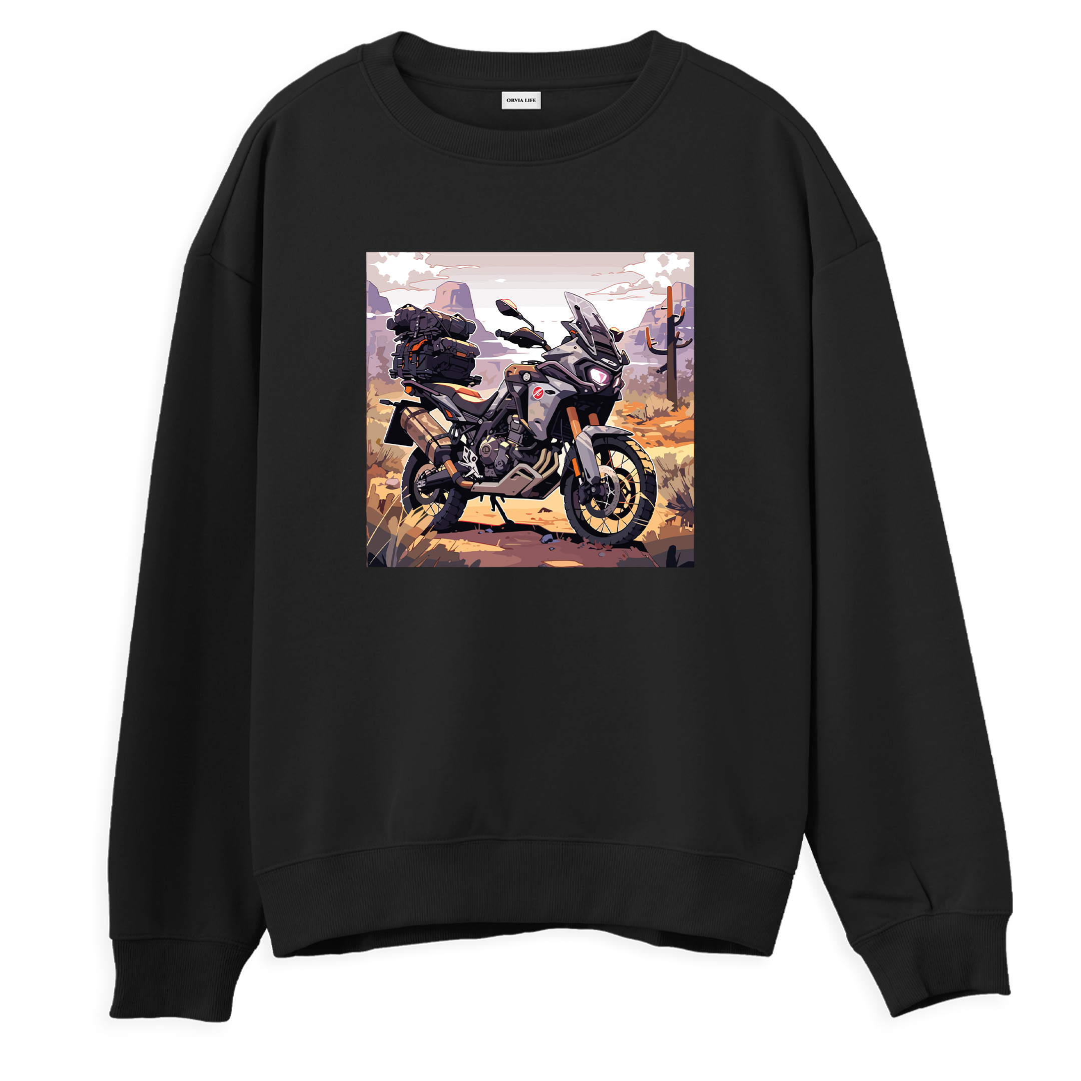 Adventure%20Sport%20-%20Regular%20Sweatshirt%20Siyah