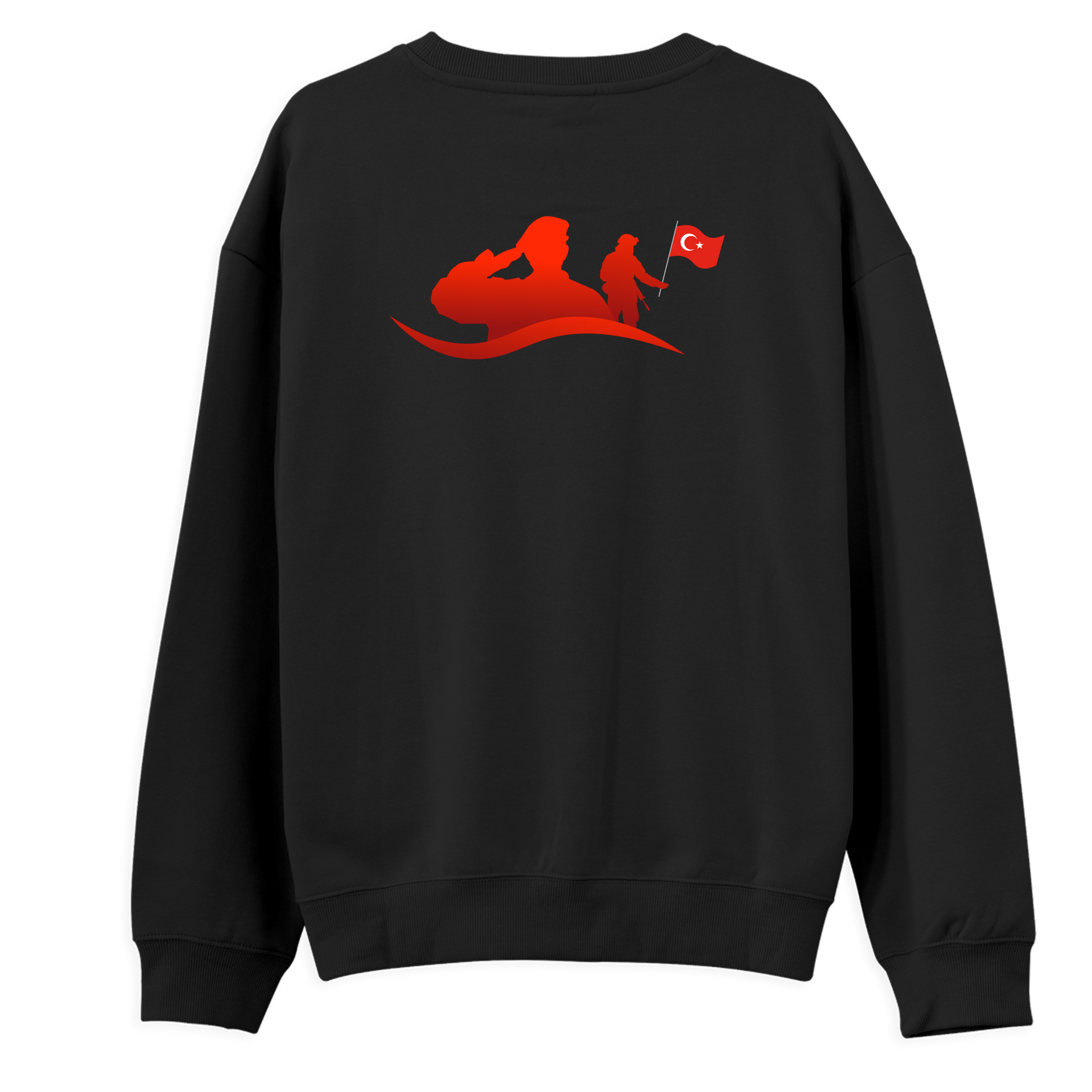 AY%20YILDIZ%20%20-%20Regular%20Sweatshirt%20Siyah