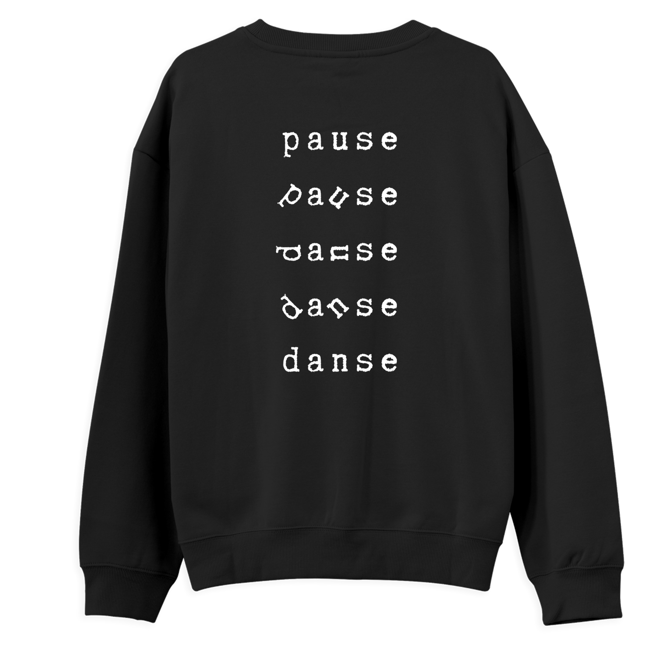 Danse%20-%20Regular%20Sweatshirt%20Siyah