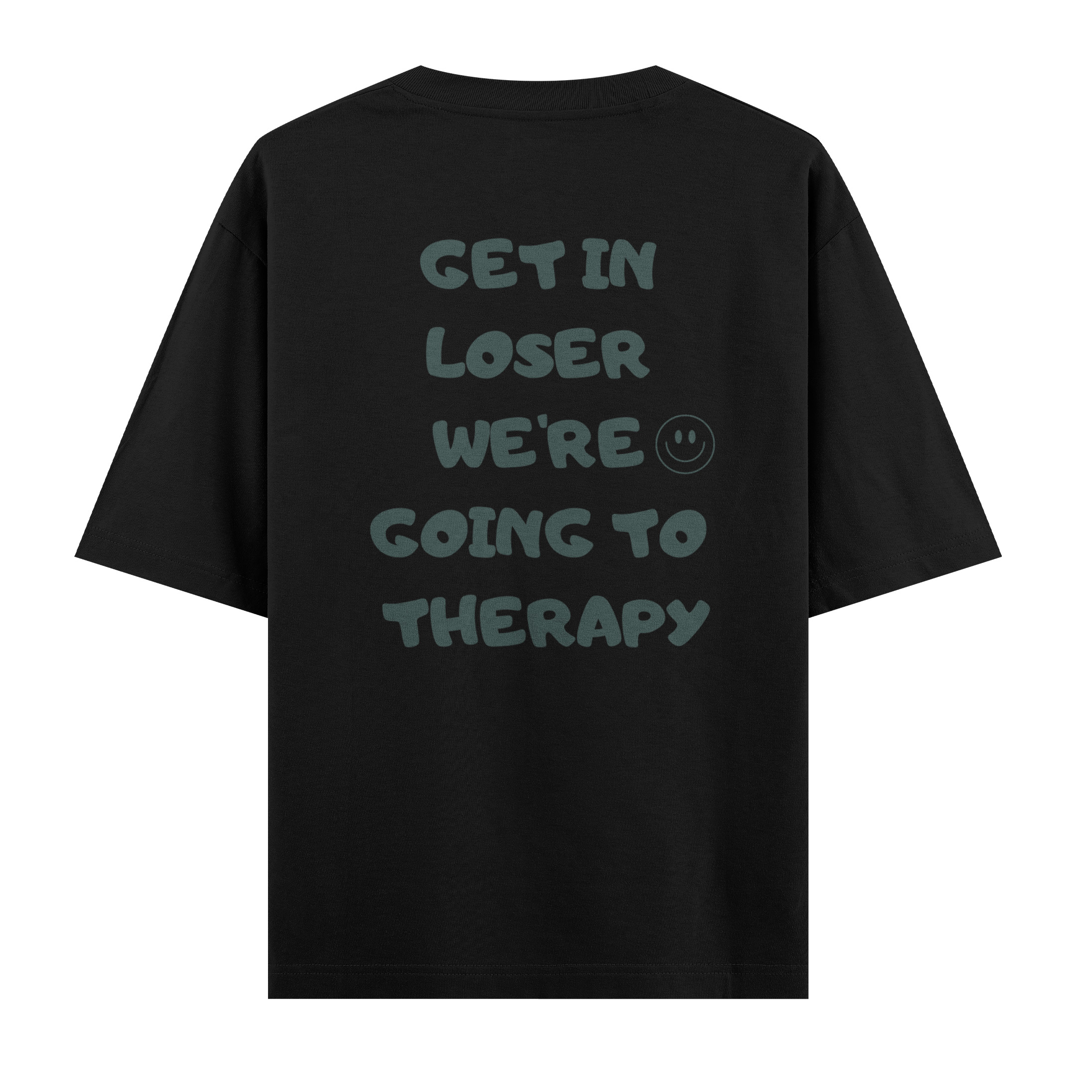 Therapy%20-%20Oversize%20T-shirt%20Siyah