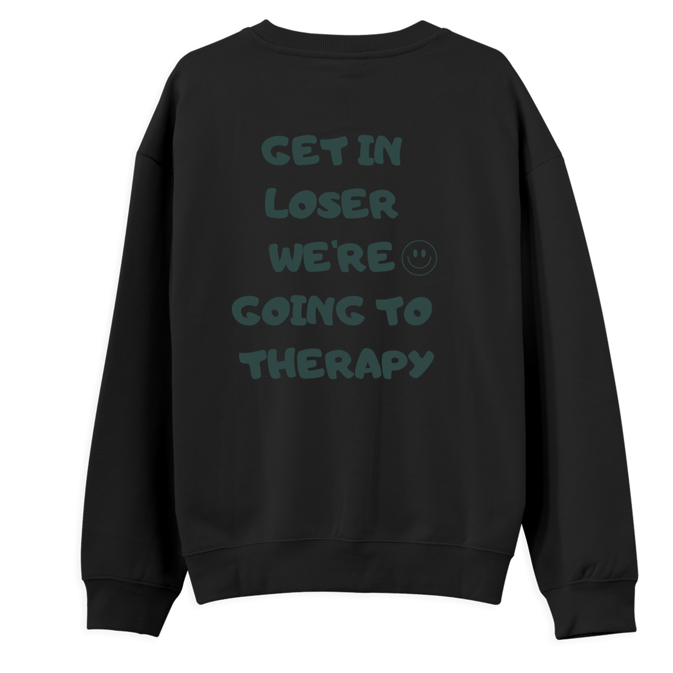 Therapy%20-%20Regular%20Sweatshirt%20Siyah