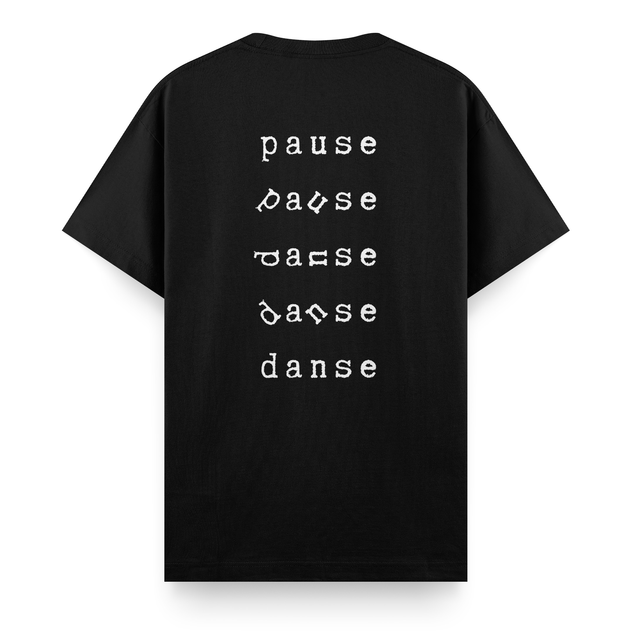 Danse%20-%20Regular%20T-shirt%20Siyah