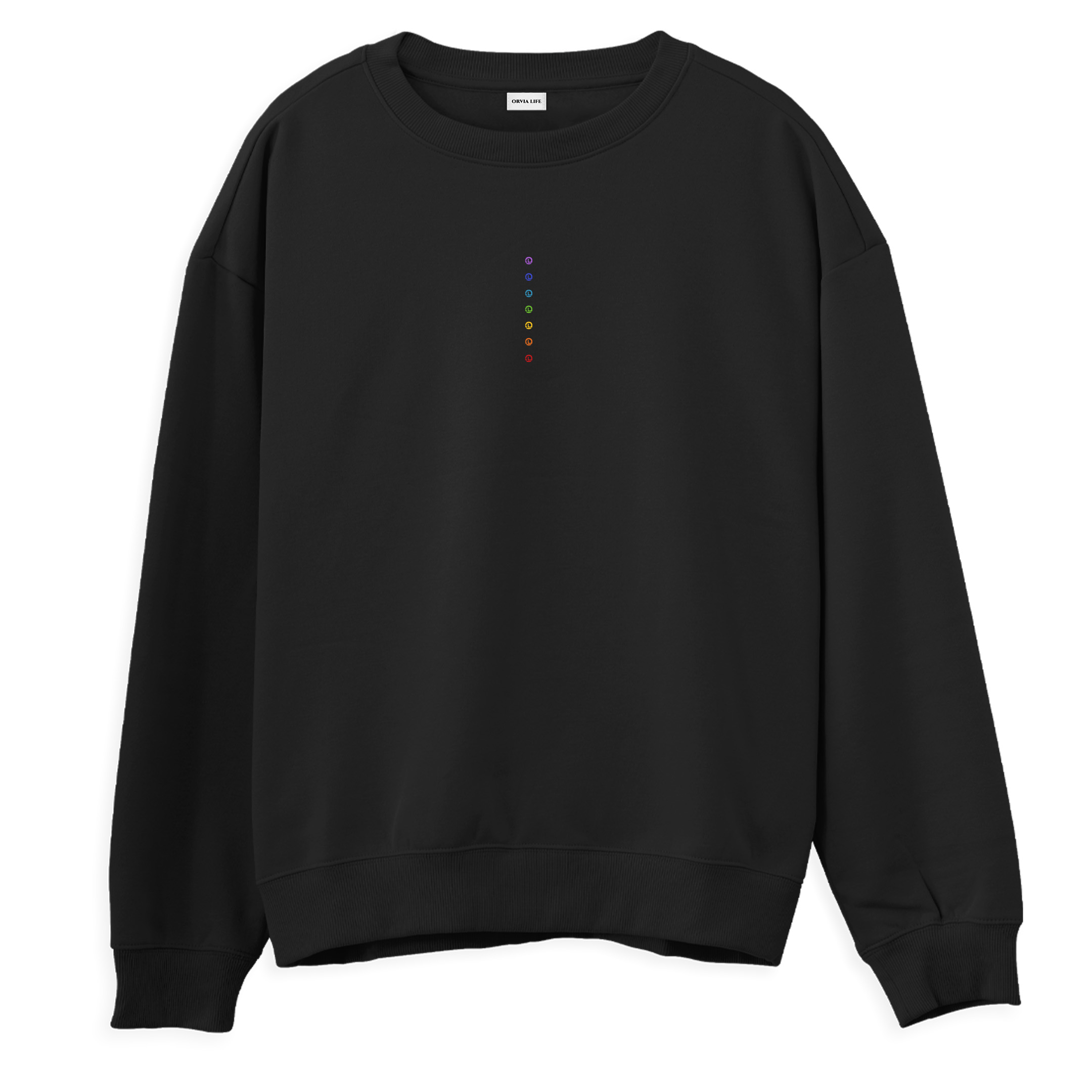 Chakra%20-%20Regular%20Sweatshirt%20Siyah