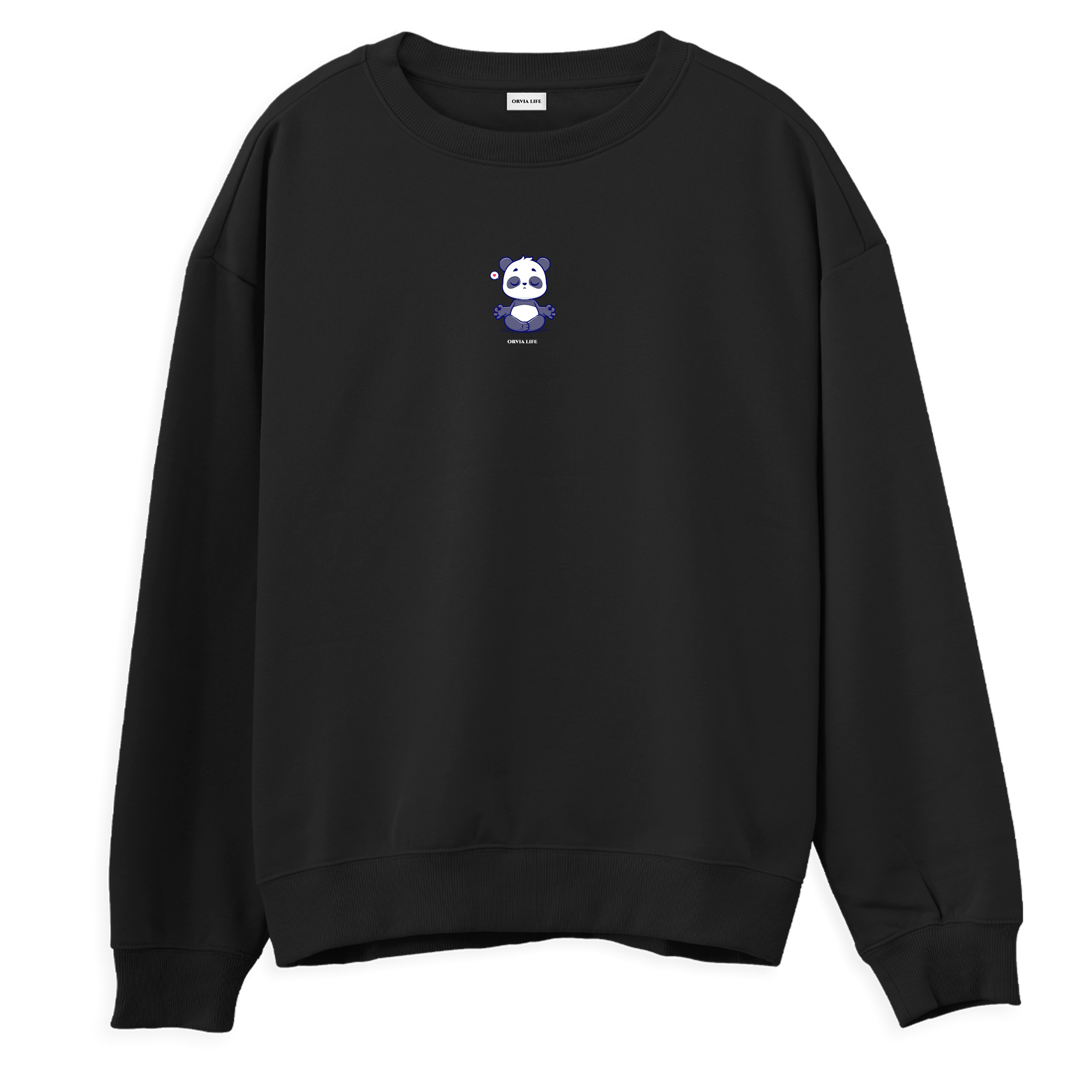 Meditation%20-%20Regular%20Sweatshirt%20Siyah