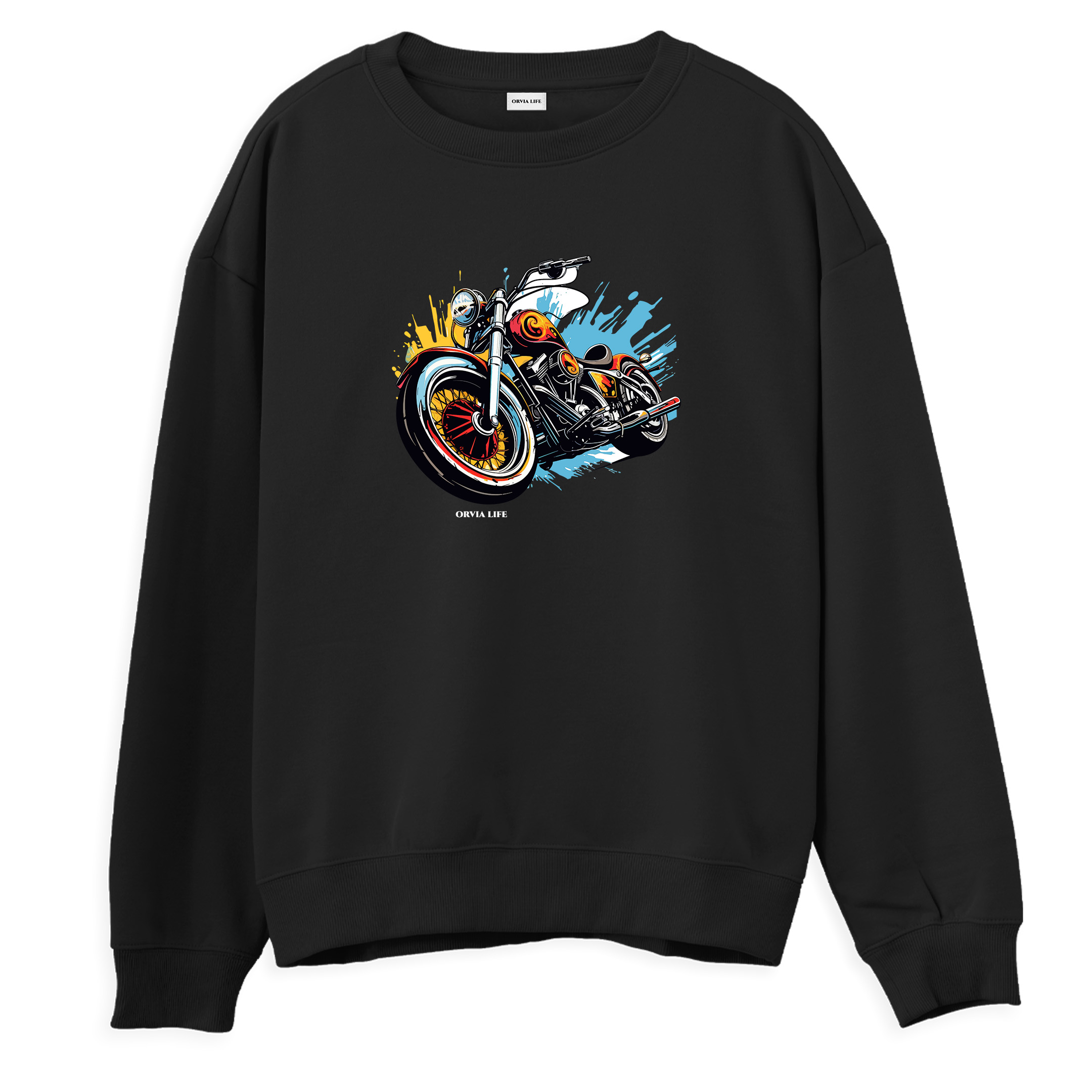 Bike%20-%20Regular%20Sweatshirt%20Siyah