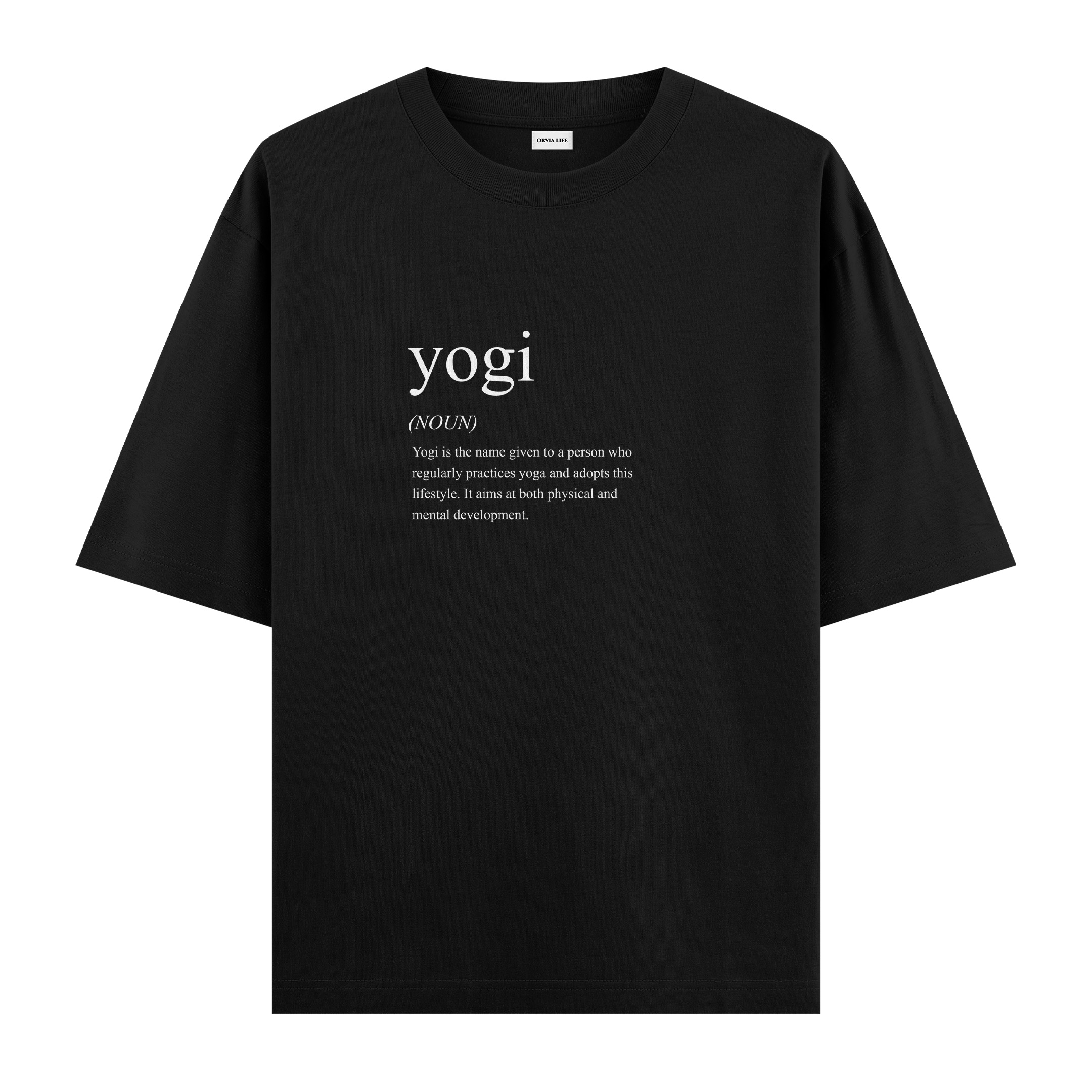 Yogi%20-%20Oversize%20T-shirt%20Siyah