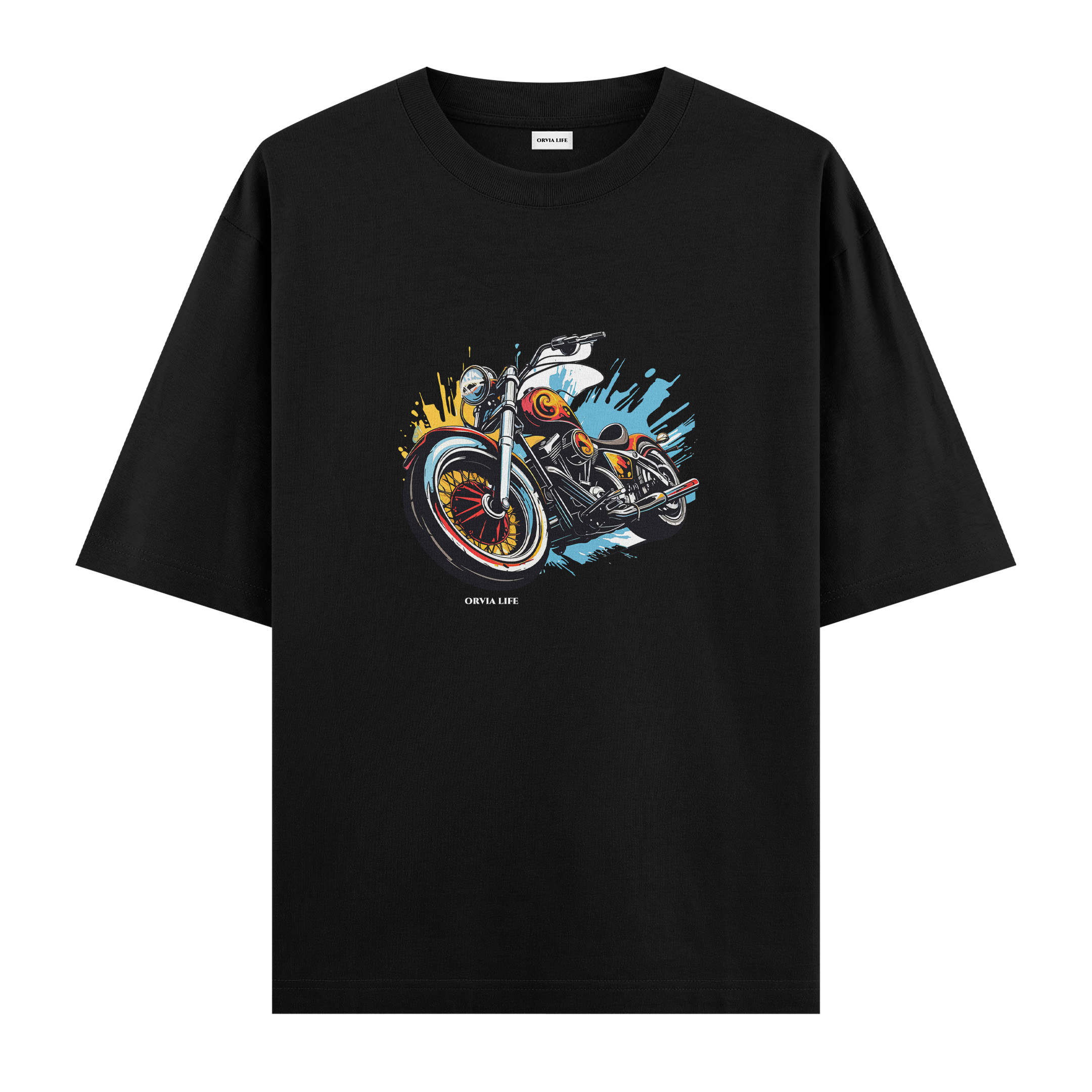 Bike%20-%20Oversize%20T-shirt%20Siyah