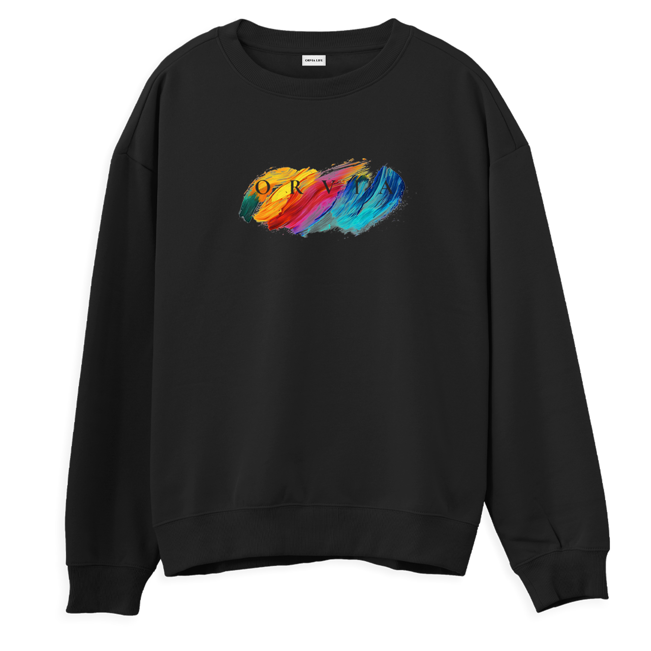 Stroke%20-%20Regular%20Sweatshirt%20Siyah