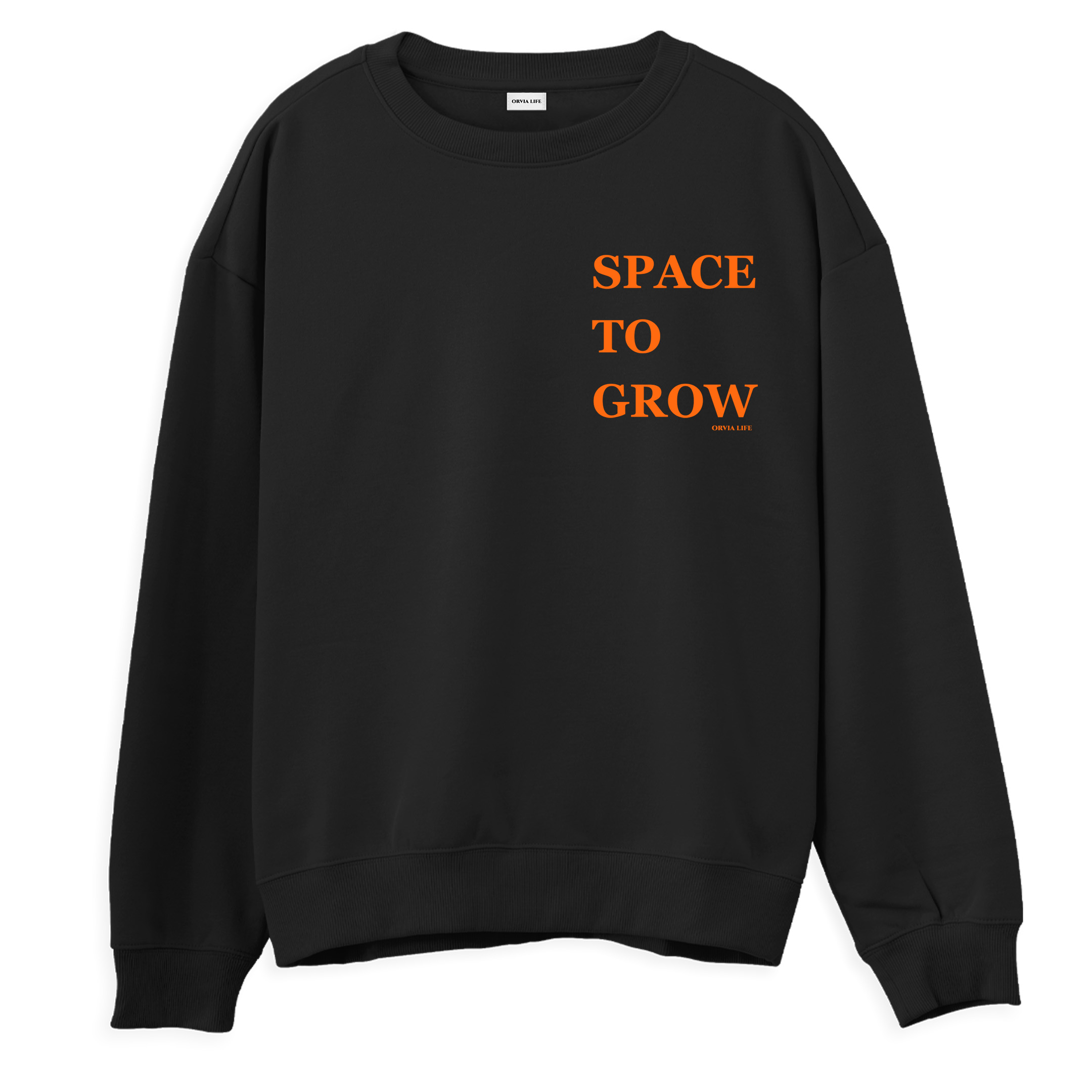 Space%20To%20Grow%20-%20Regular%20Sweatshirt%20Siyah