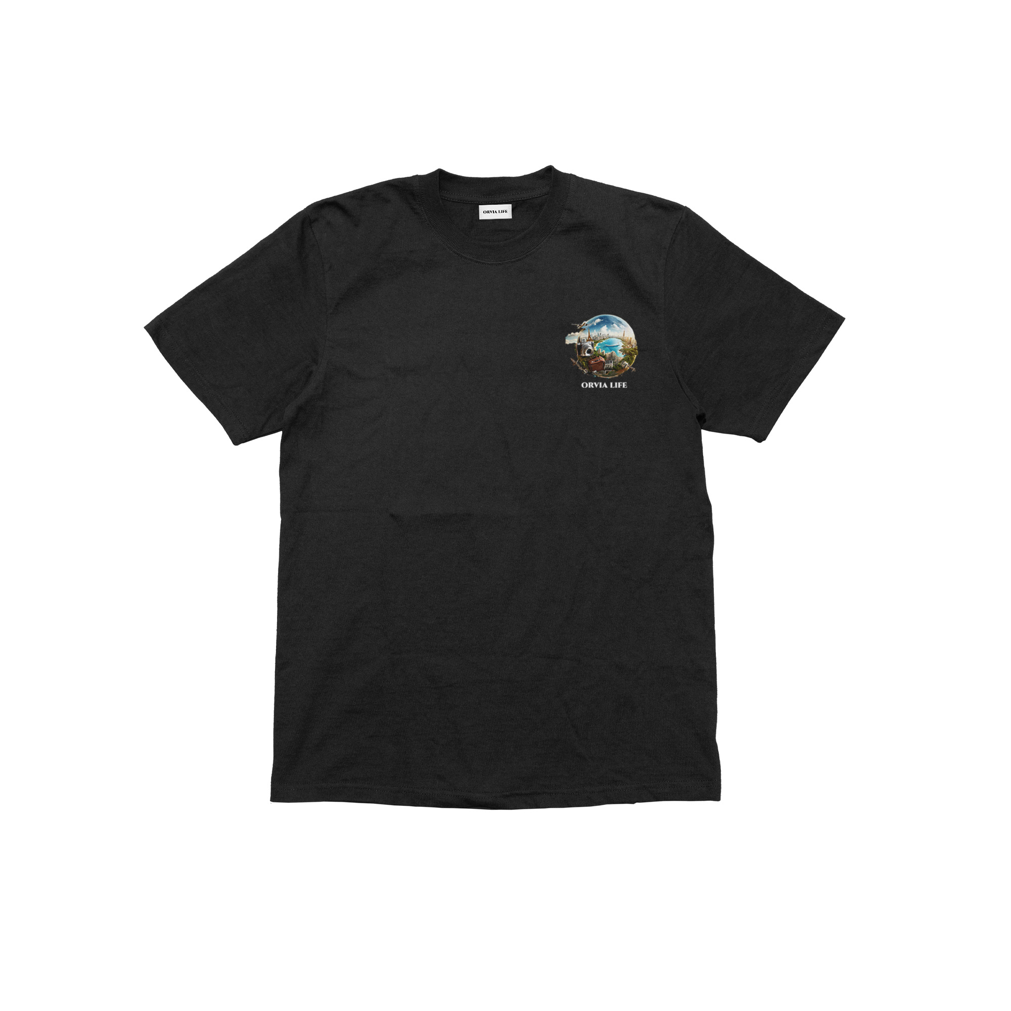 Travel%20-%20Çocuk%20T-shirt%20Siyah