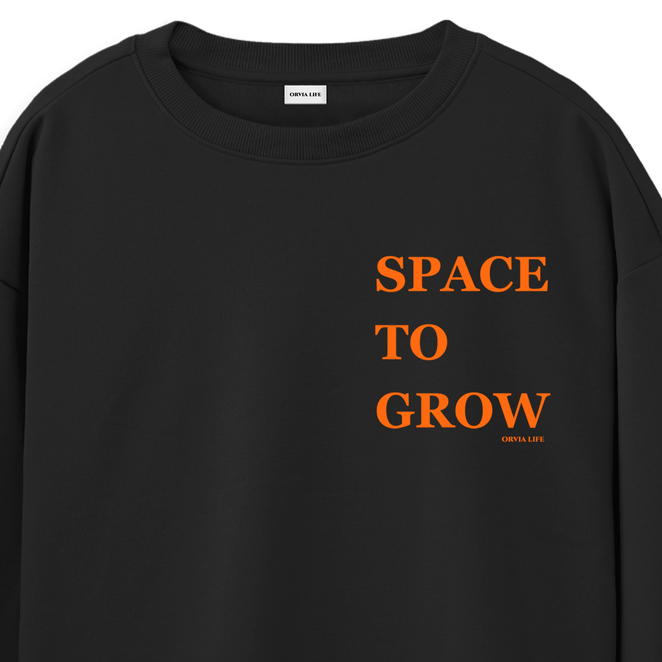 Space%20To%20Grow%20-%20Regular%20Sweatshirt%20Siyah