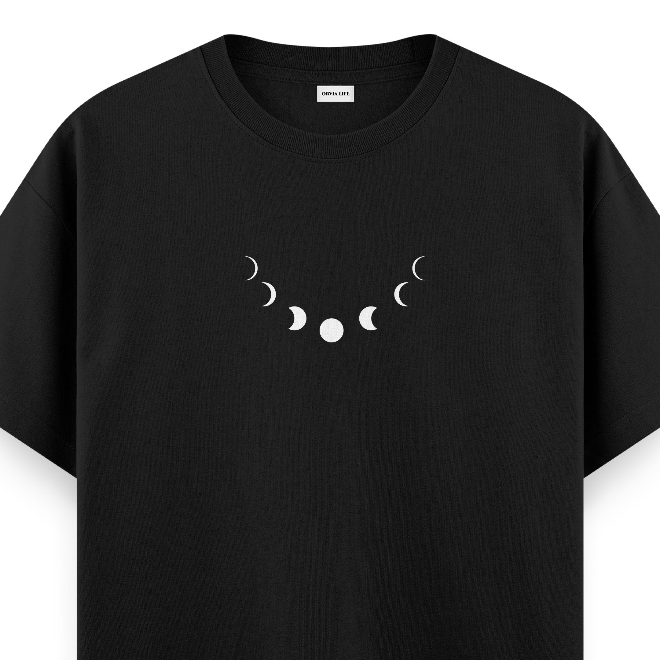 Lunar%20Cycle%20-%20Regular%20T-shirt%20Siyah