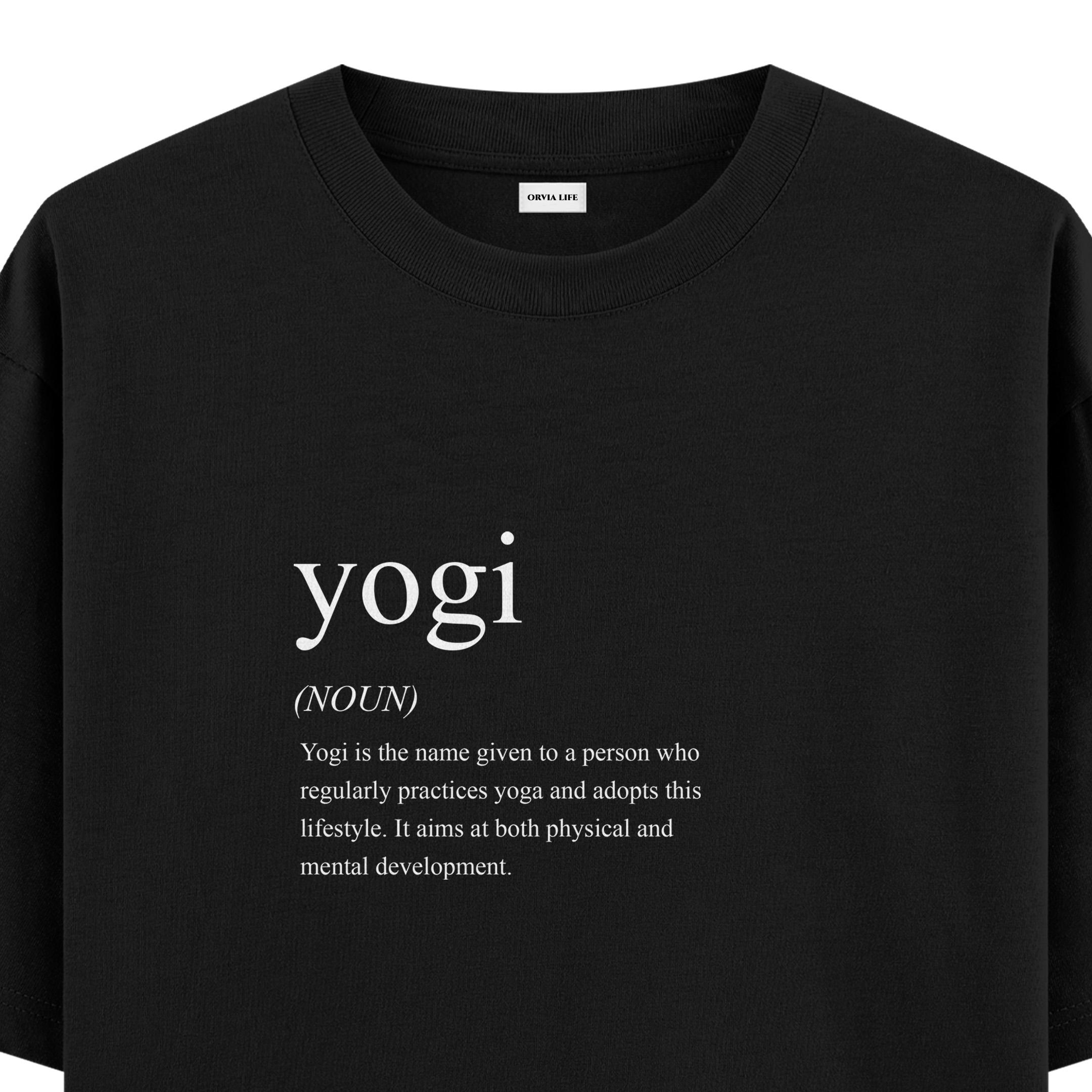 Yogi%20-%20Oversize%20T-shirt%20Siyah