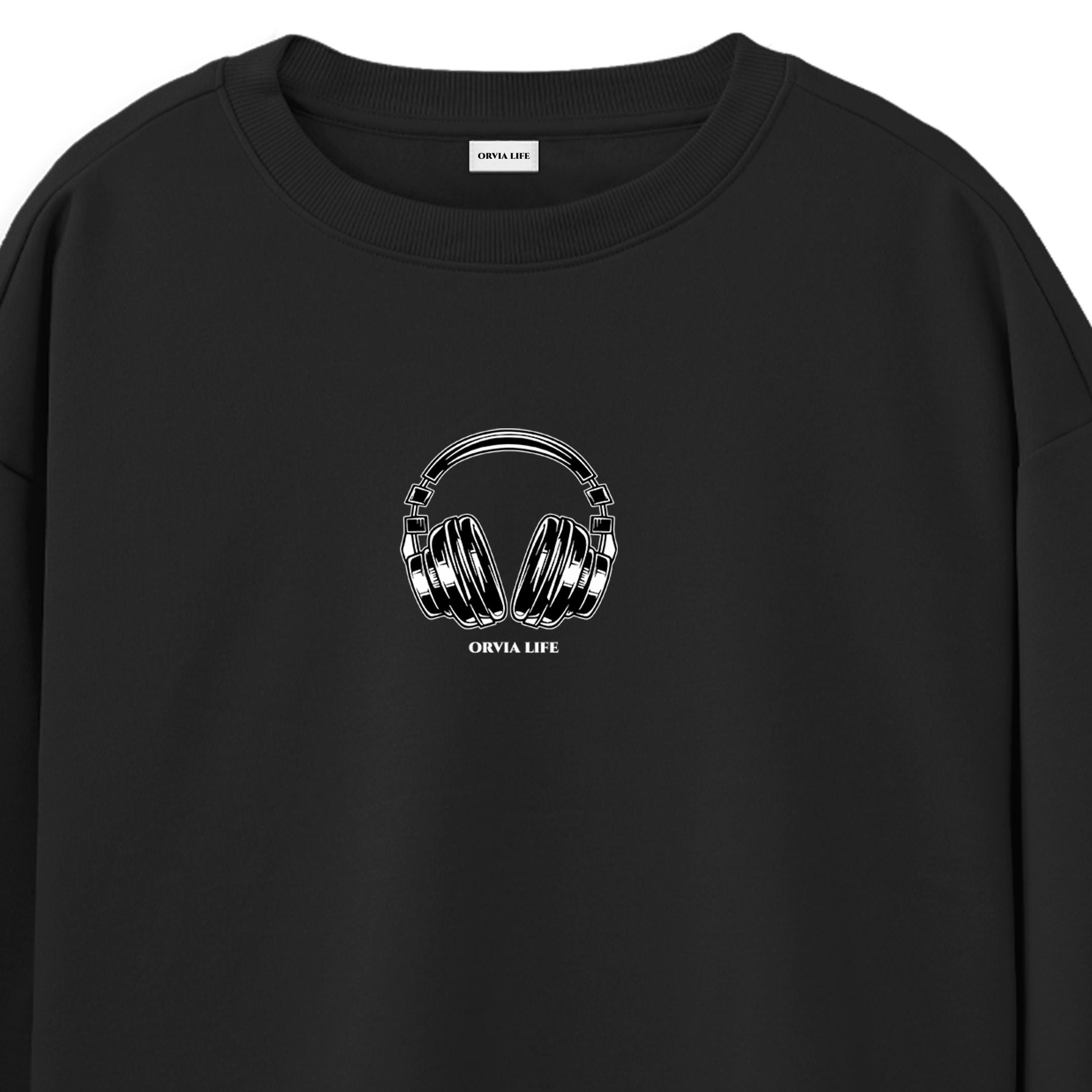 Headset%20-%20Regular%20Sweatshirt%20Siyah