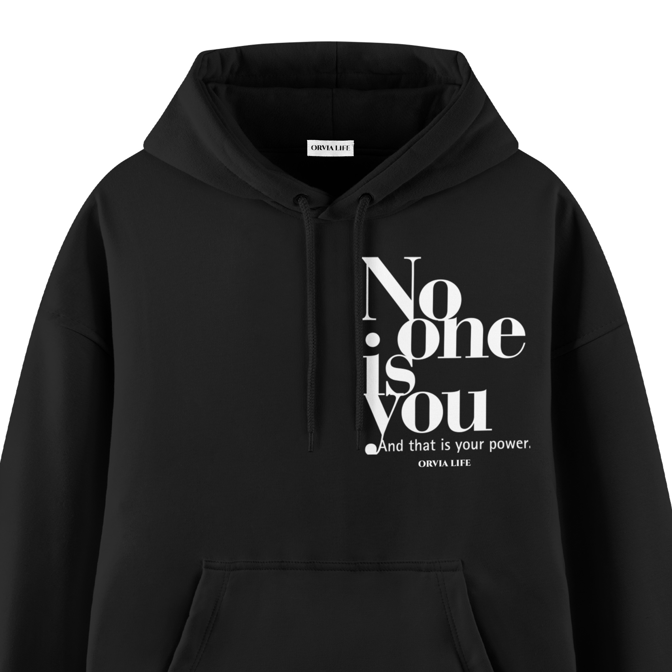 No%20One%20Is%20You%20-%20Premium%20Oversize%20Hoodie%20Siyah