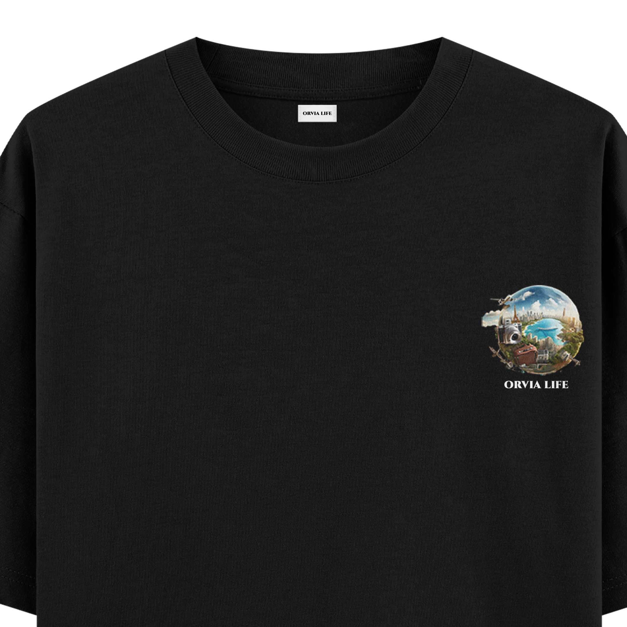 Travel%20-%20Oversize%20T-shirt%20Siyah