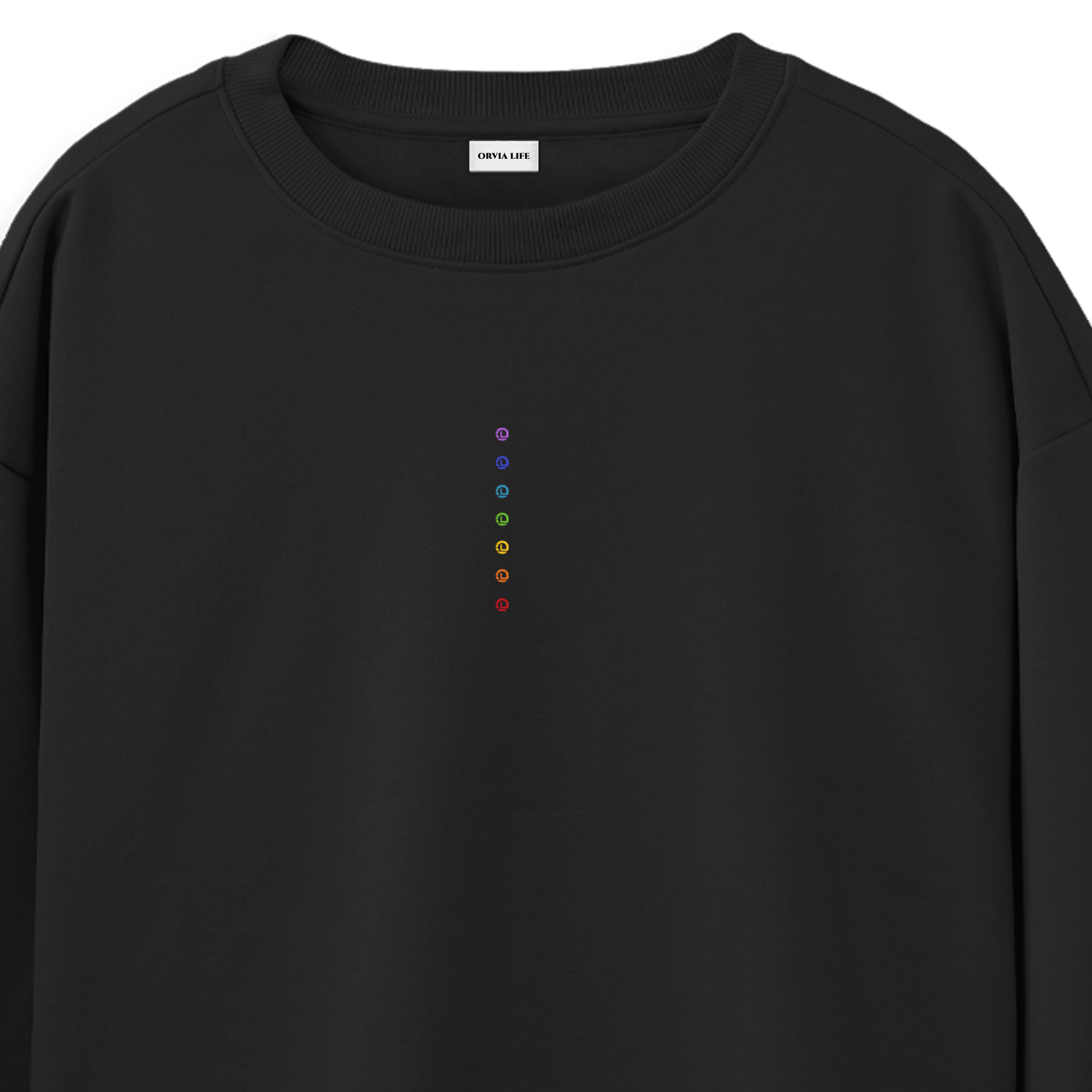 Chakra%20-%20Regular%20Sweatshirt%20Siyah