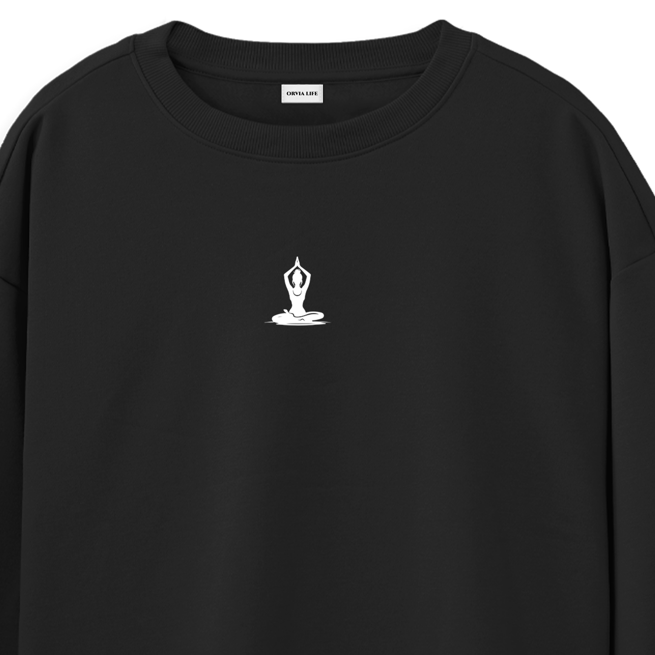 Sukhasana%20-%20Regular%20Sweatshirt%20Siyah