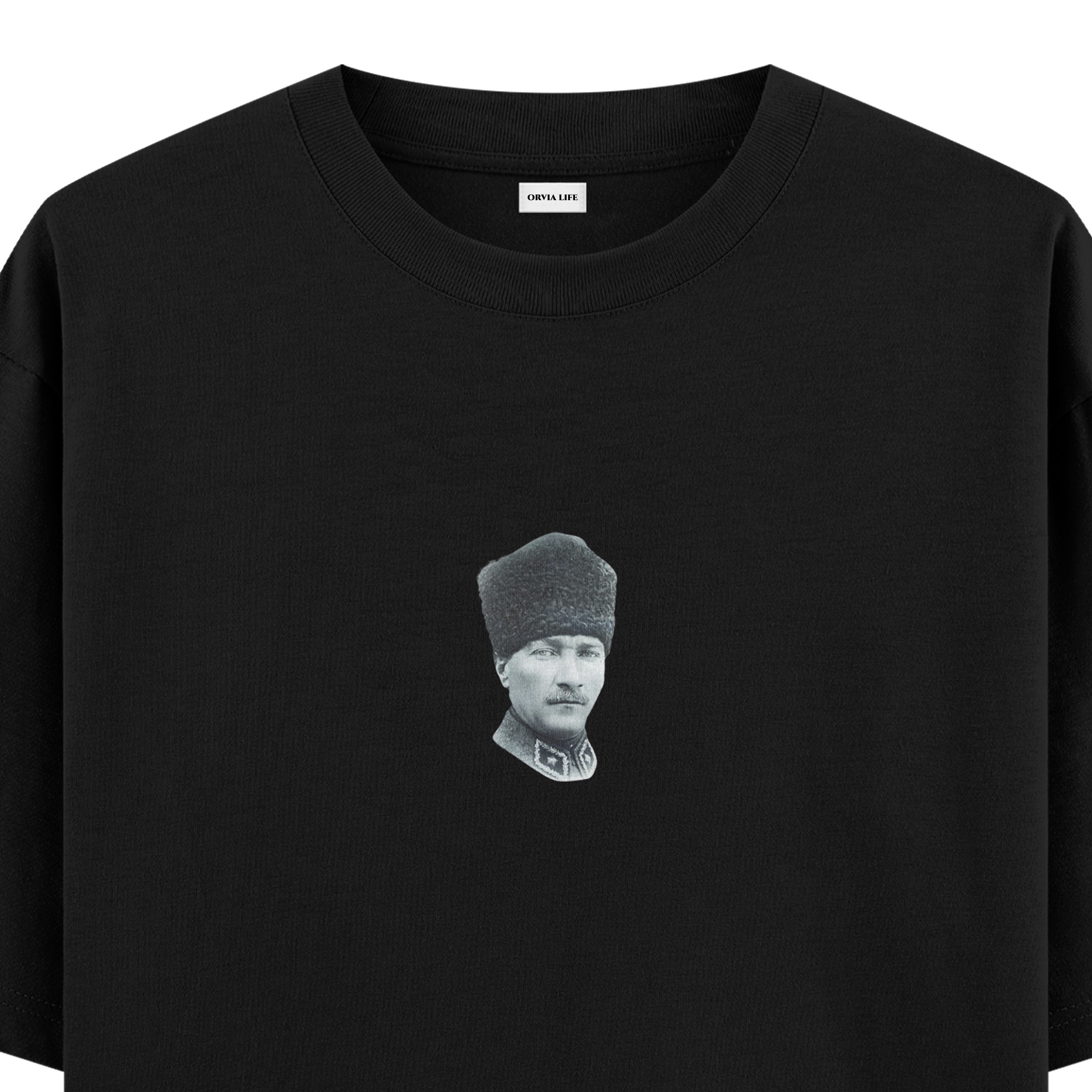 ATATÜRK%20%20-%20Oversize%20T-shirt%20Siyah