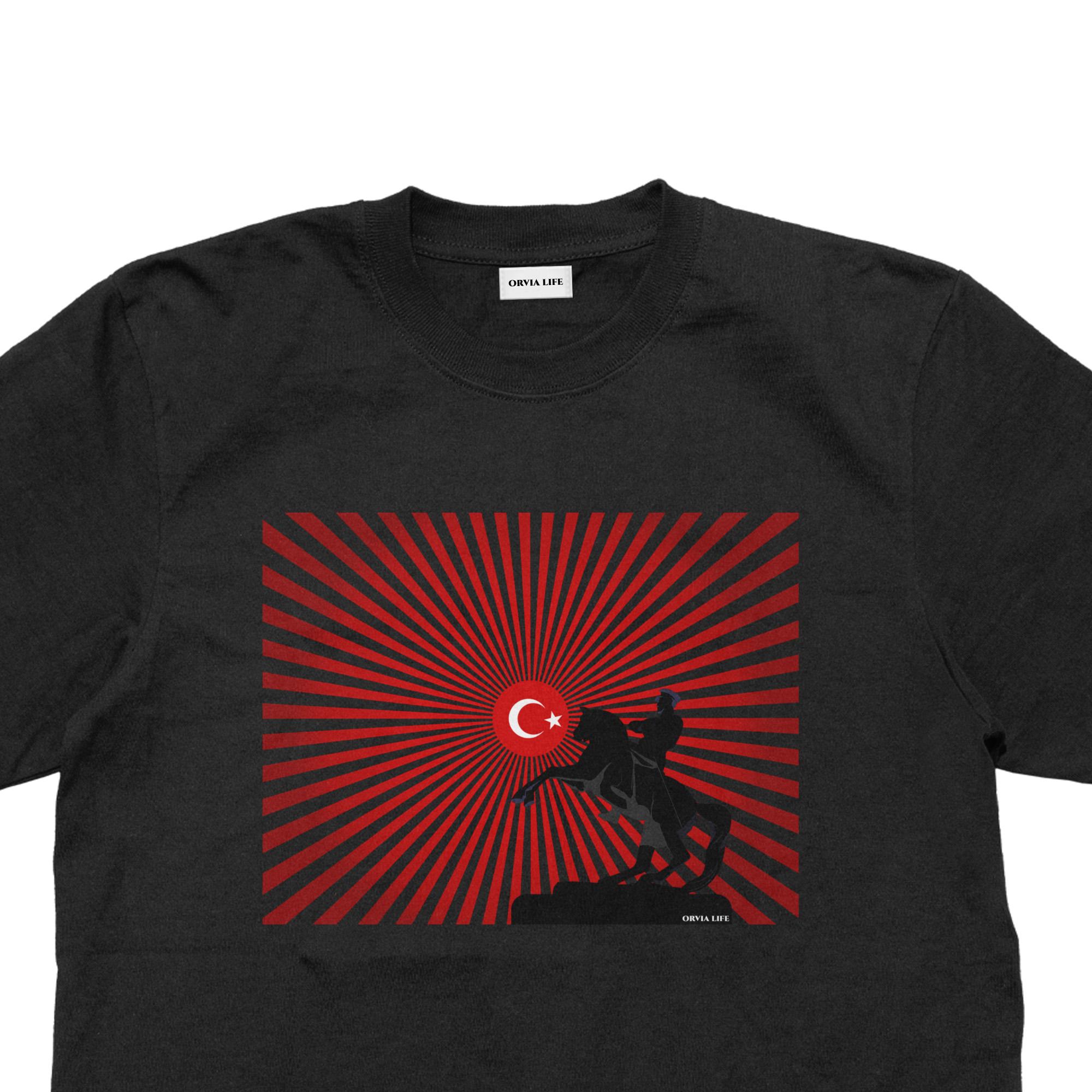 ULU%20ÖNDER%20%20-%20Çocuk%20T-shirt%20Siyah