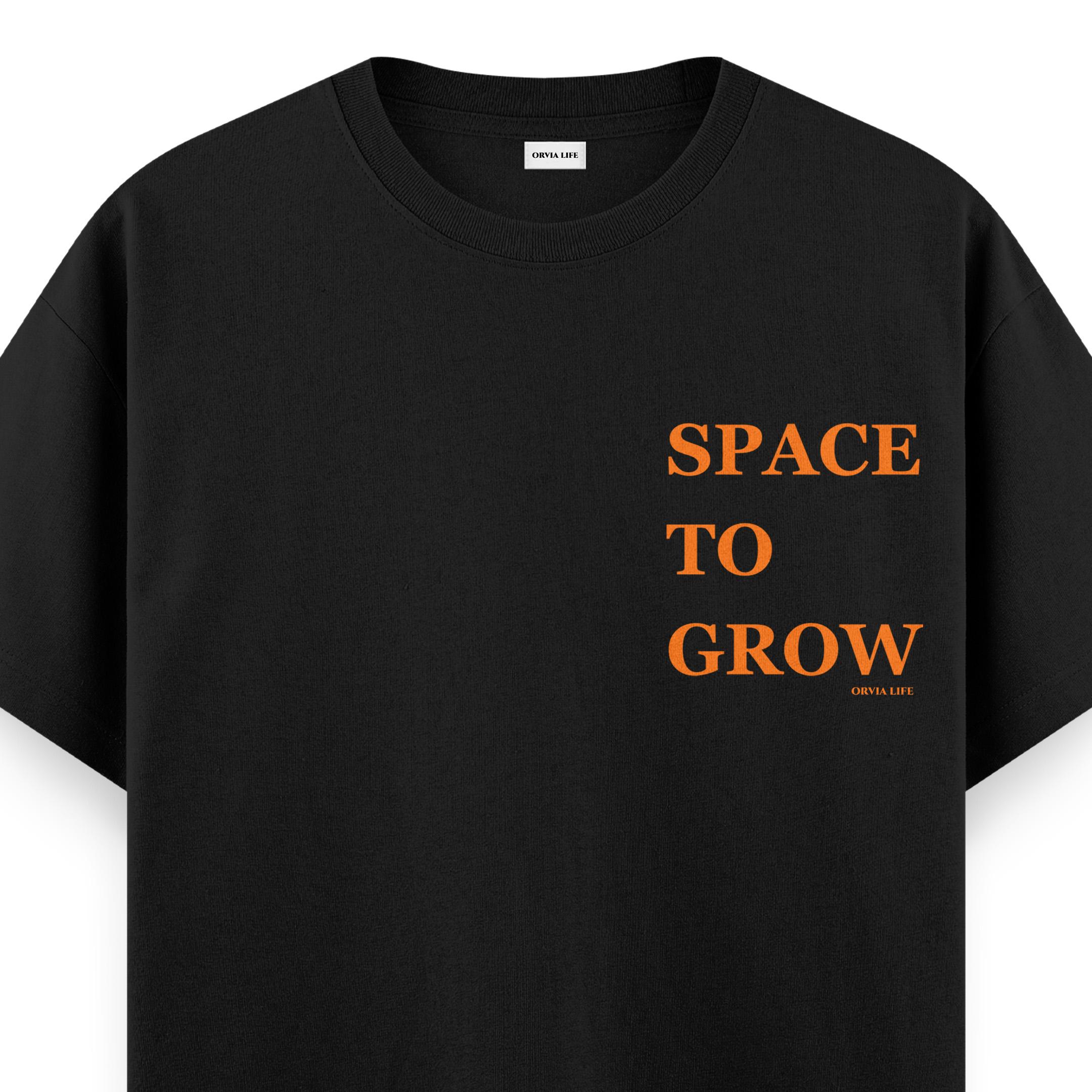 Space%20To%20Grow%20-%20Regular%20T-shirt%20Siyah