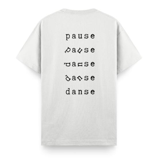 Danse Regular T-shirt Beyaz