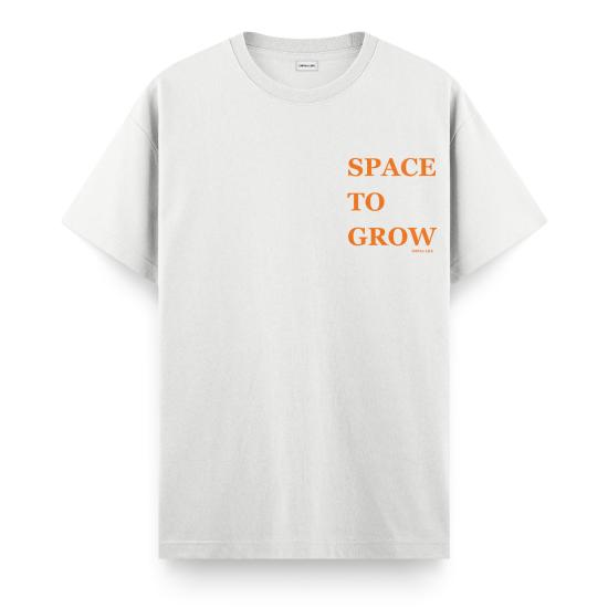 Space To Grow Regular T-shirt Beyaz