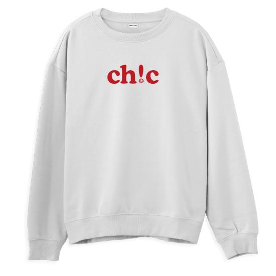 Ch!c Regular Sweatshirt Beyaz