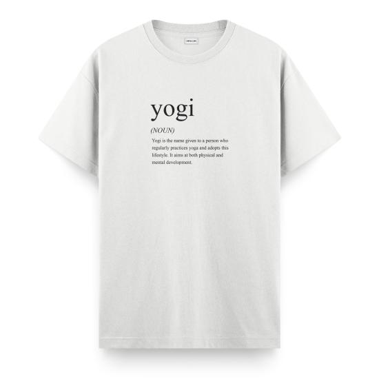 Yogi Regular T-shirt Beyaz