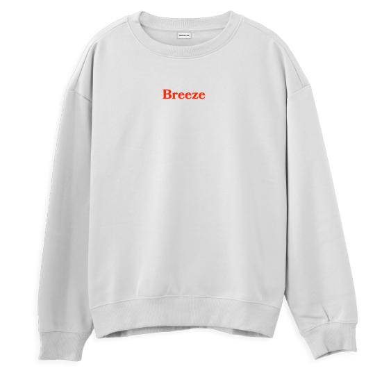 Breeze Regular Sweatshirt Beyaz